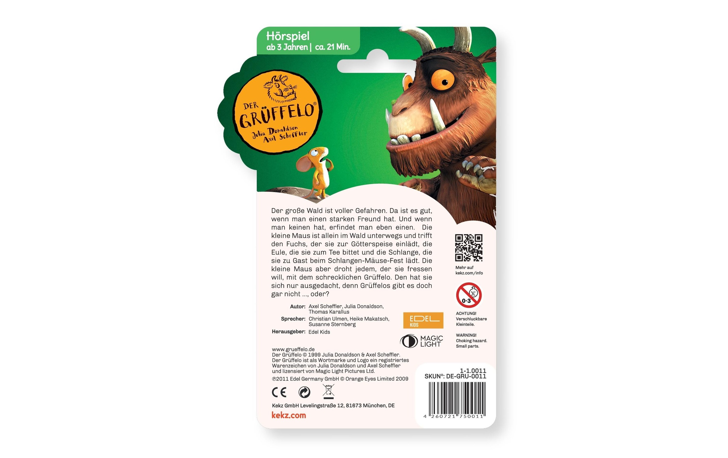   Hörbuch »Kekz Chip - Der Grüffelo«