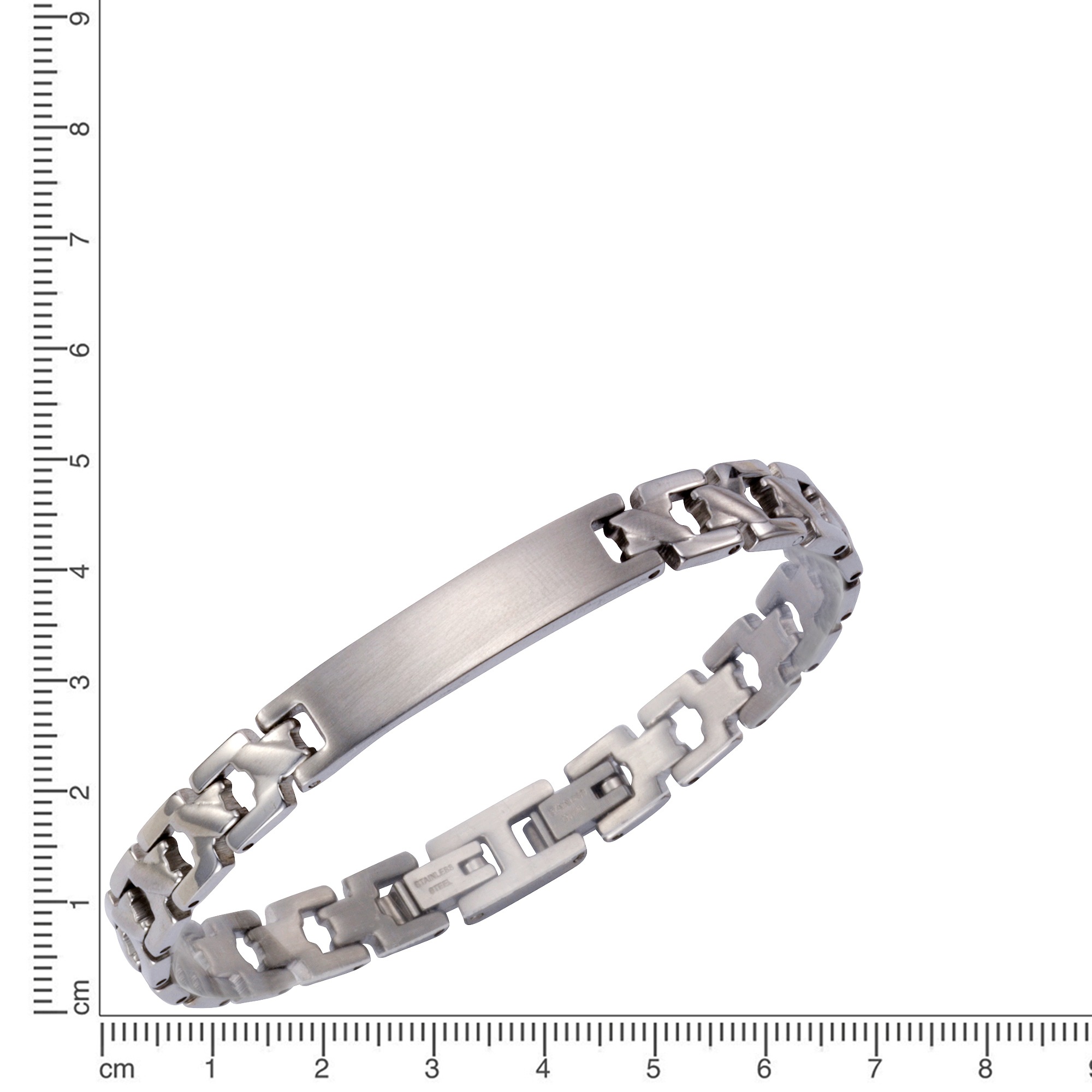 Firetti Armband "Schmuck Geschenk Armkette ID-Platte"