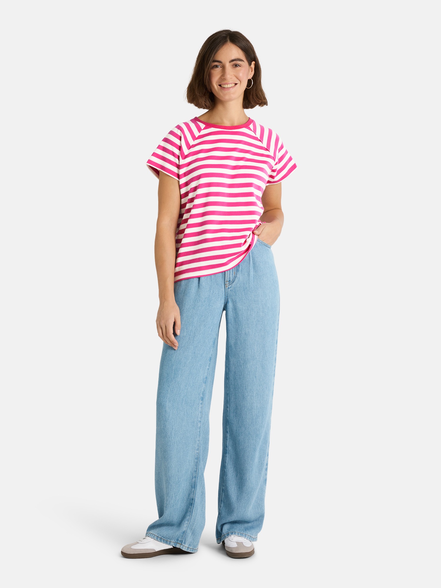 Lieblingsstück T-Shirt »TaraEP« aus reiner Baumwolle, im Streifendesign