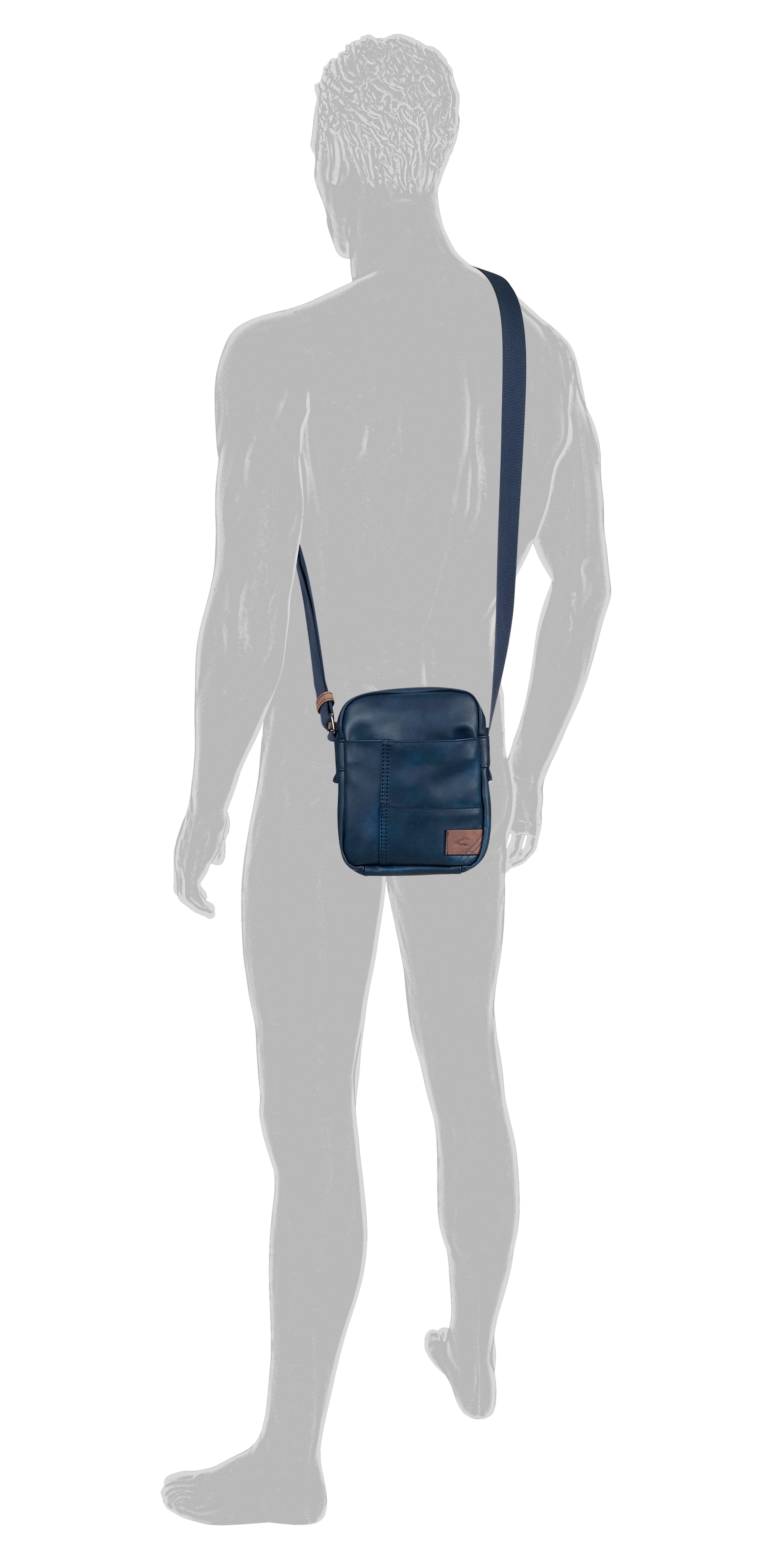 camel active Umhängetasche »Laos« praktisch funktionaler Alltagsbegleiter mit vielen sportlichen Details