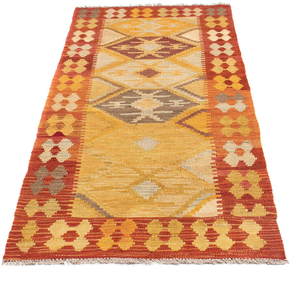 Image of morgenland Läufer »Kelim Medaillon Oro 185 x 75 cm«, rechteckig, 0,4 mm Höhe, OrientOptik bei Ackermann Versand Schweiz