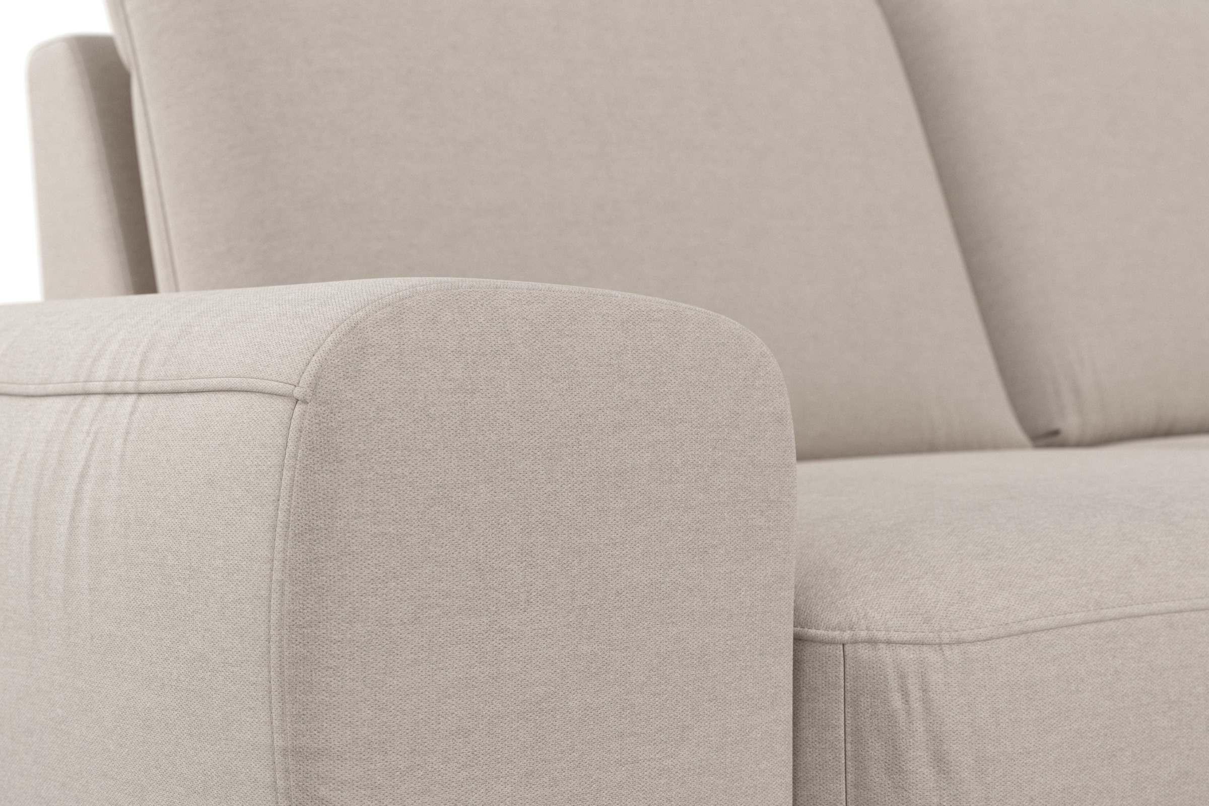 sit&more Ecksofa »Cinturo L-Form«, inklusive Sitztiefenverstellung und Federkern, Sitzhöhe 48 cm