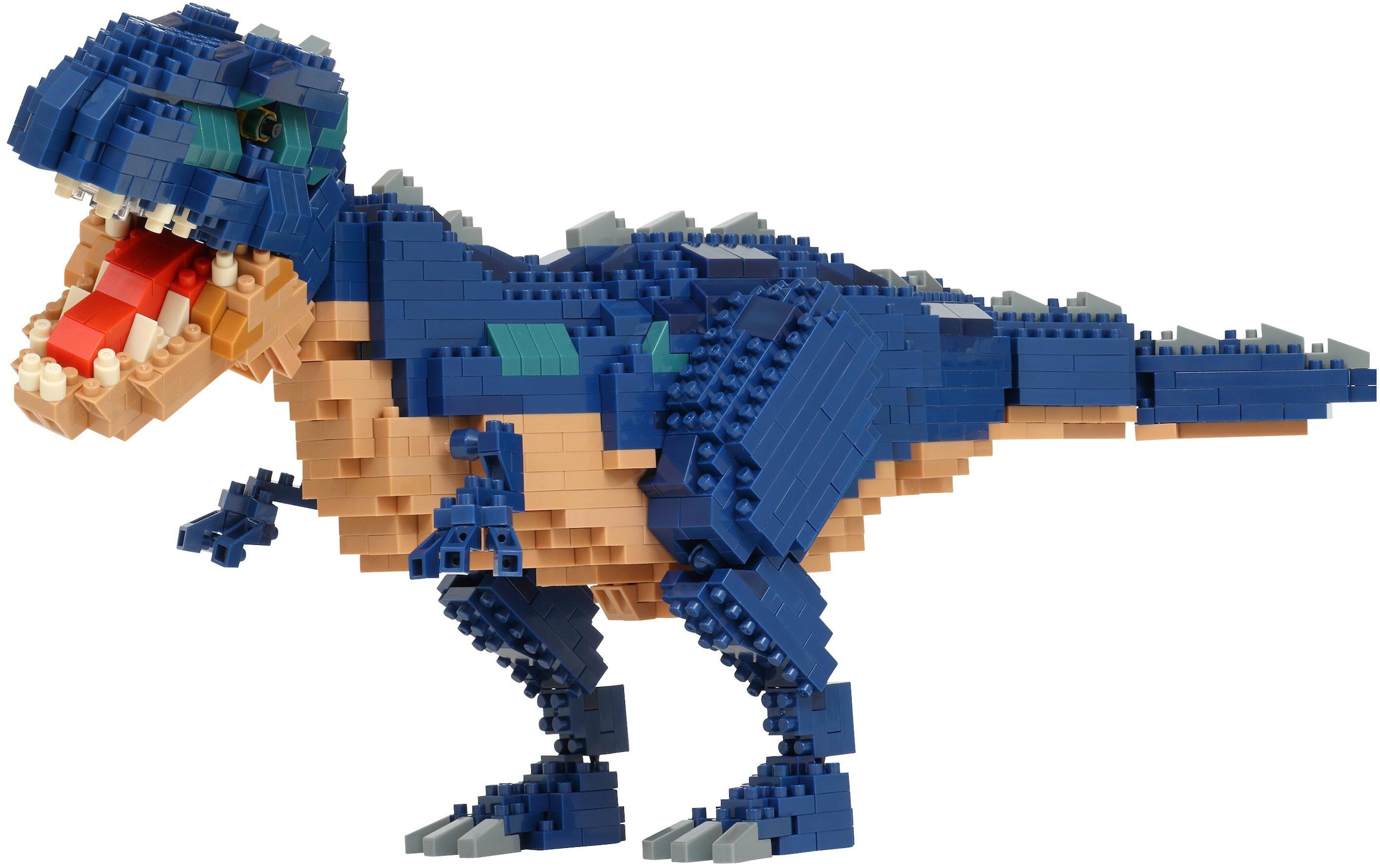 Spielbausteine »Animal Deluxe NANOBLOCK Giganotosaurus«, (1130 St.)