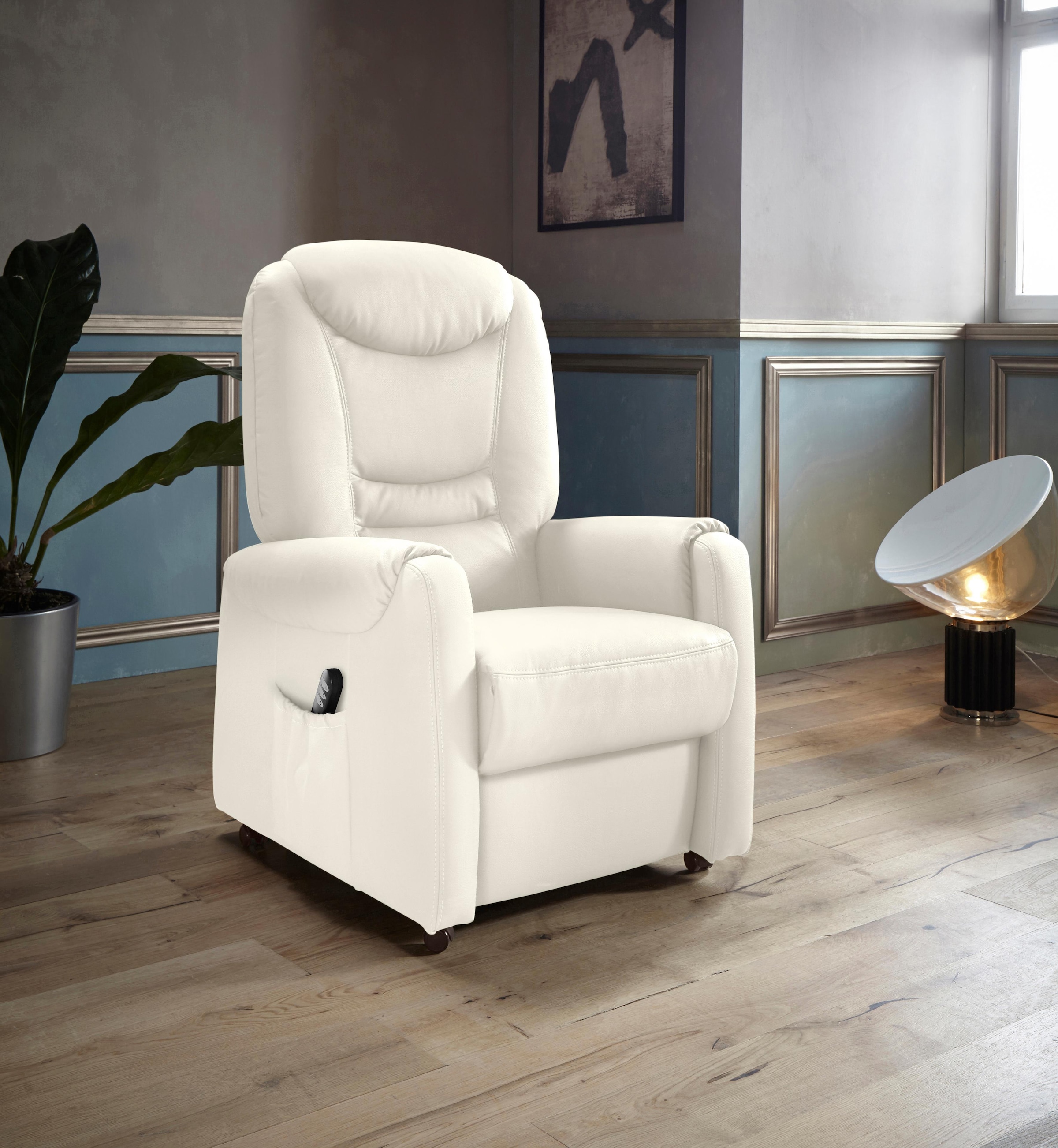 sit&more Fauteuil TV »Morten« en taille L, avec moteur et aide au lever en option
