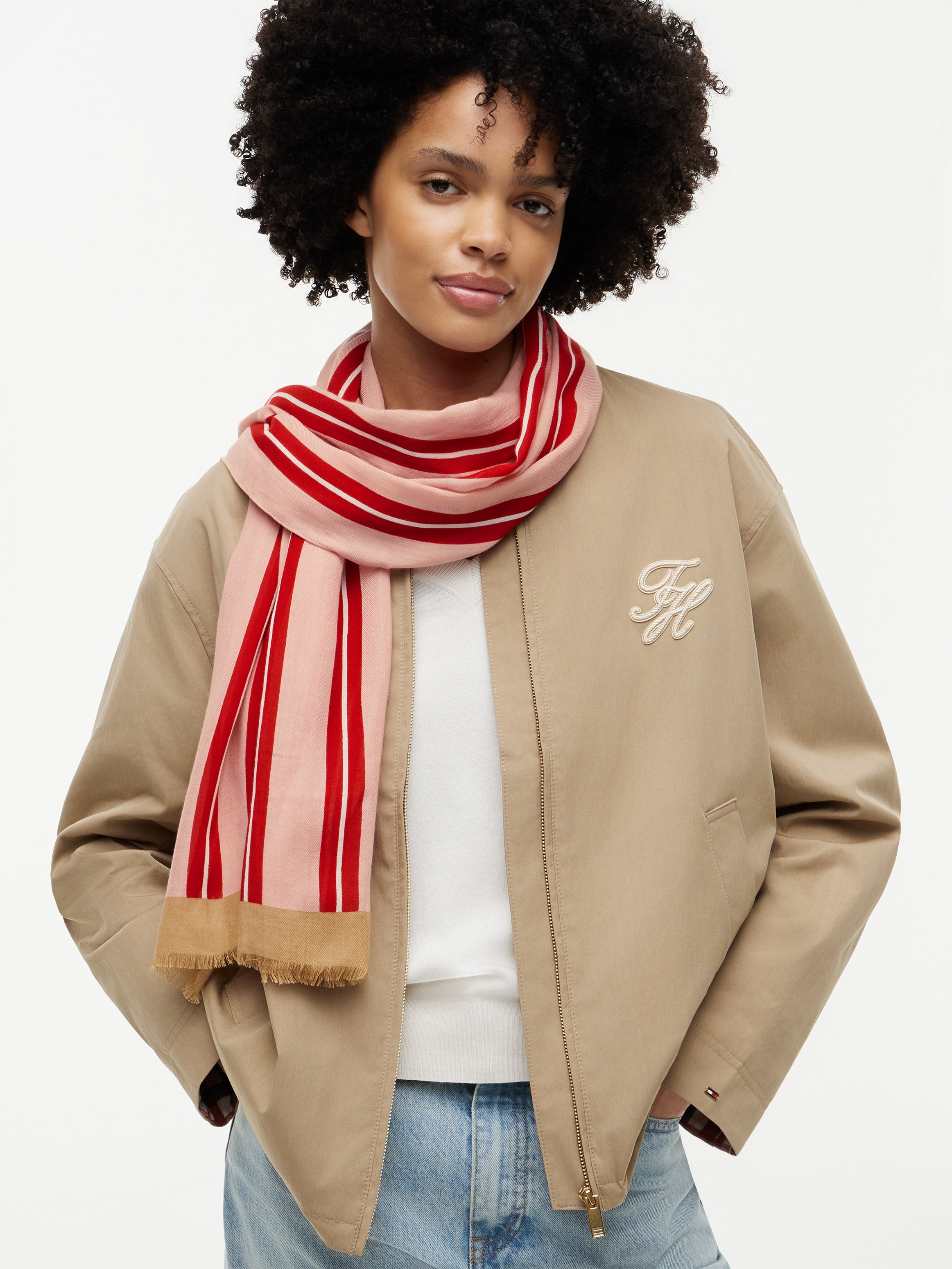 Tommy Hilfiger Foulard de mode »TH ELEVATED CHIC SCARF«