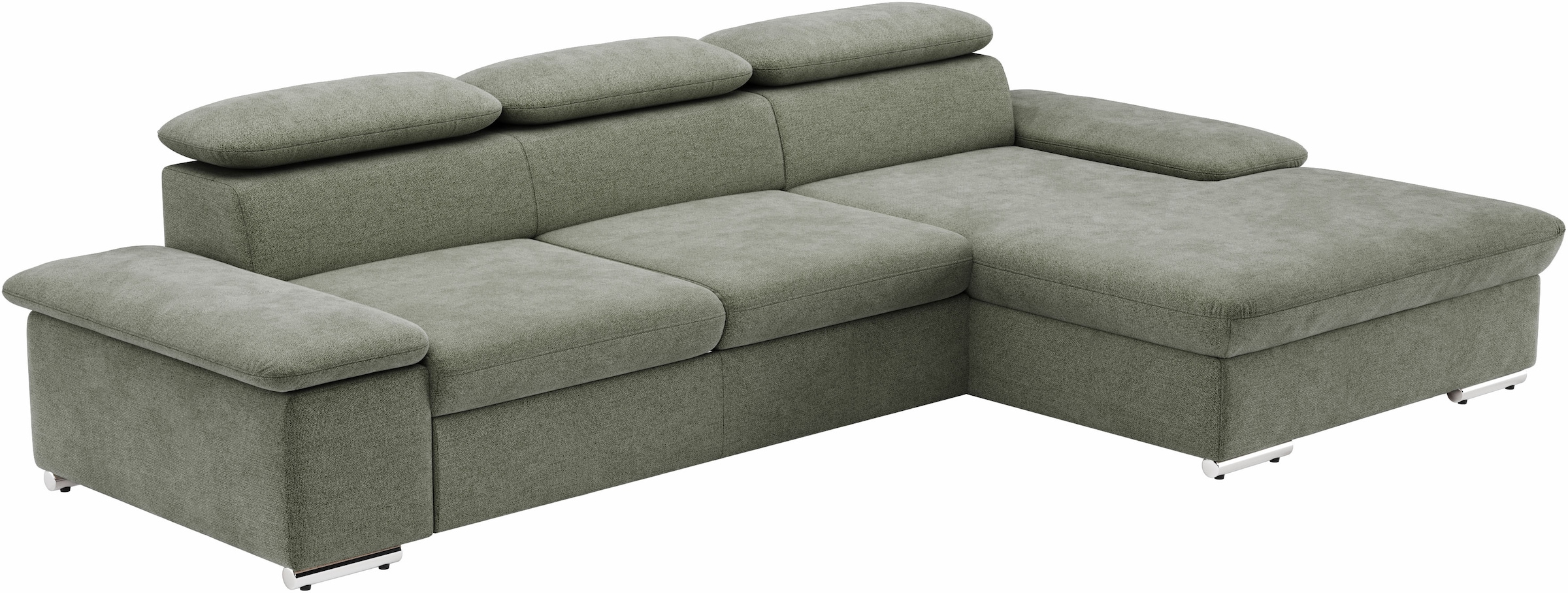 sit&more Ecksofa »Valantine L-Form«, inkl. Kopf- und Armteilverstellung, wahlweise mit Bettfunktion
