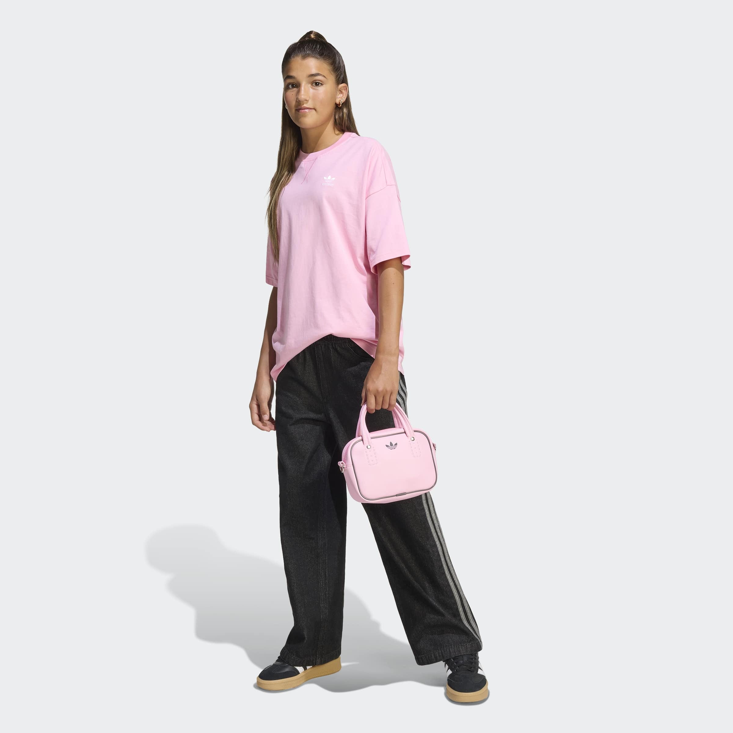 adidas Originals T-shirt »KIDS« lockere Passform, für Kinder, mit aufgesticktem Trefoil Logo