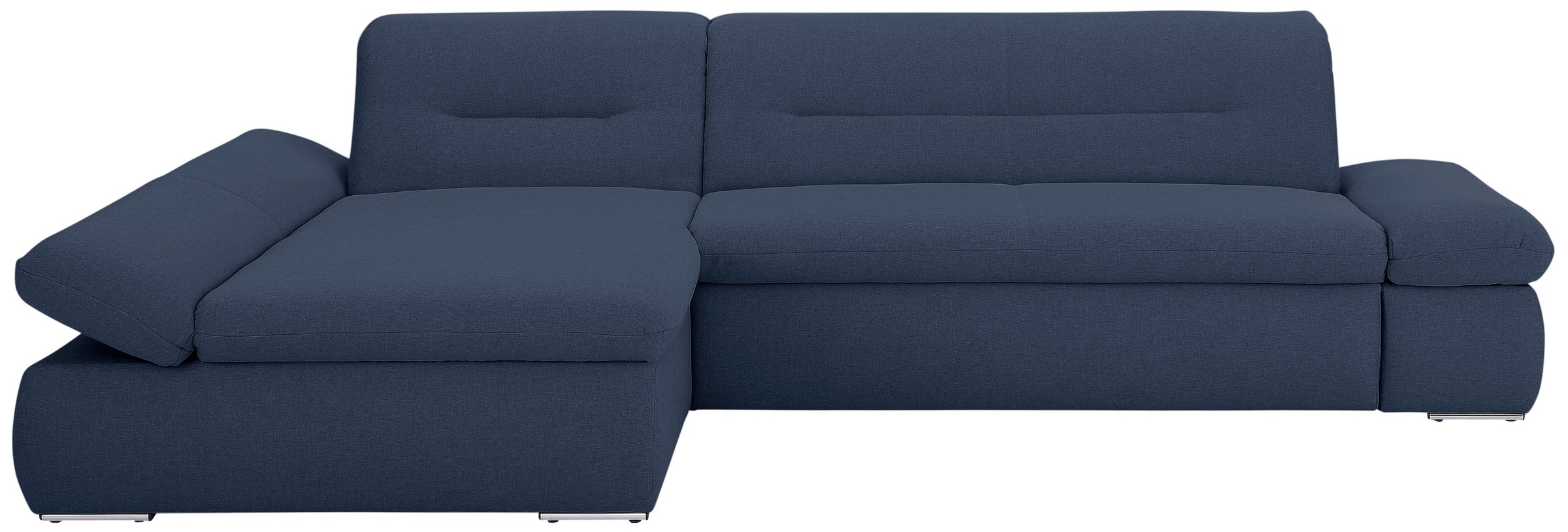 Home affaire Ecksofa »Avesa L-Form« Wahlweise mit Armteilvertsellung und Bettfunktion, B/T/H: 300/172/80cm