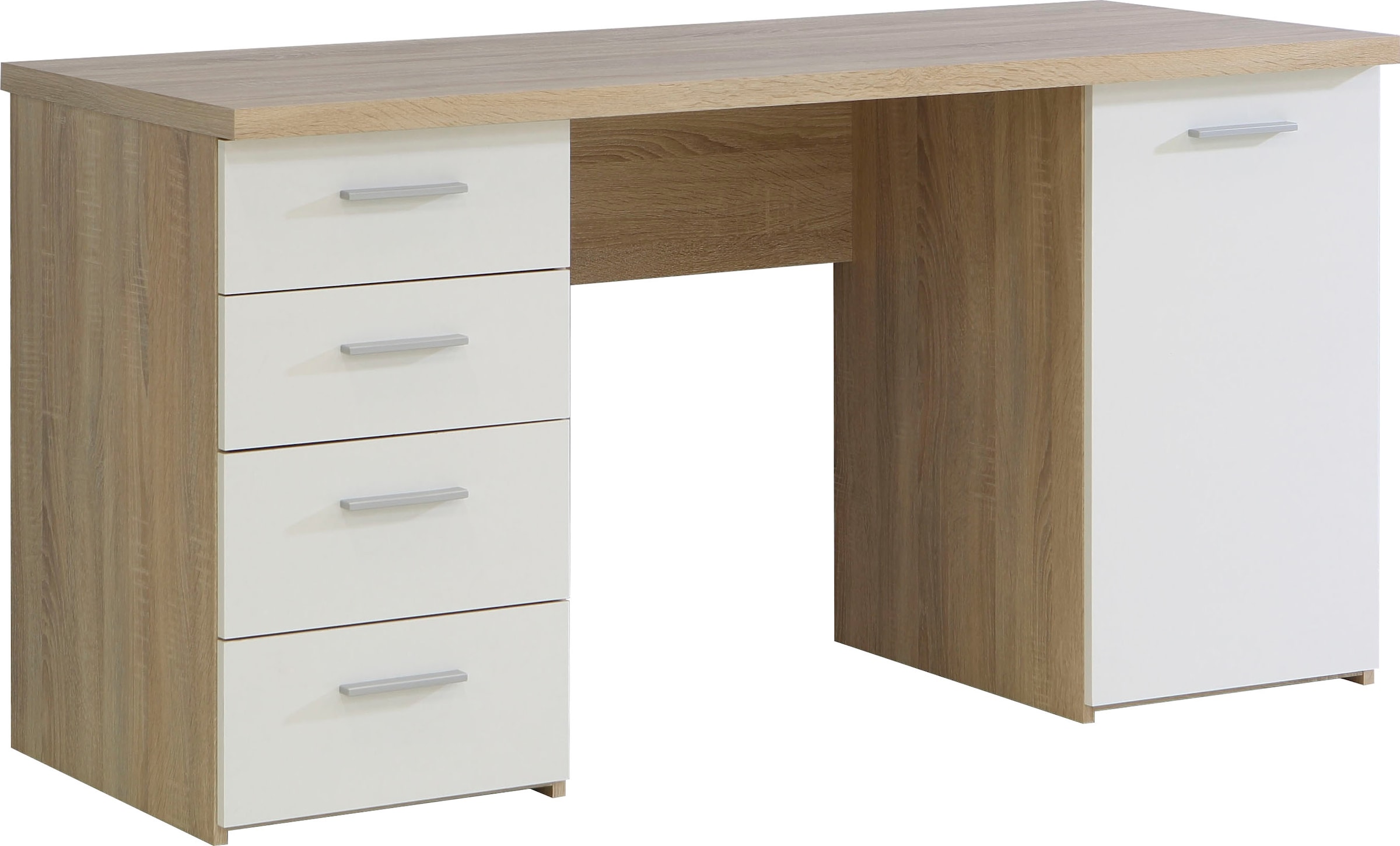 Image of FORTE Schreibtisch "Netta" Breite 145 cm, mit Schubladen