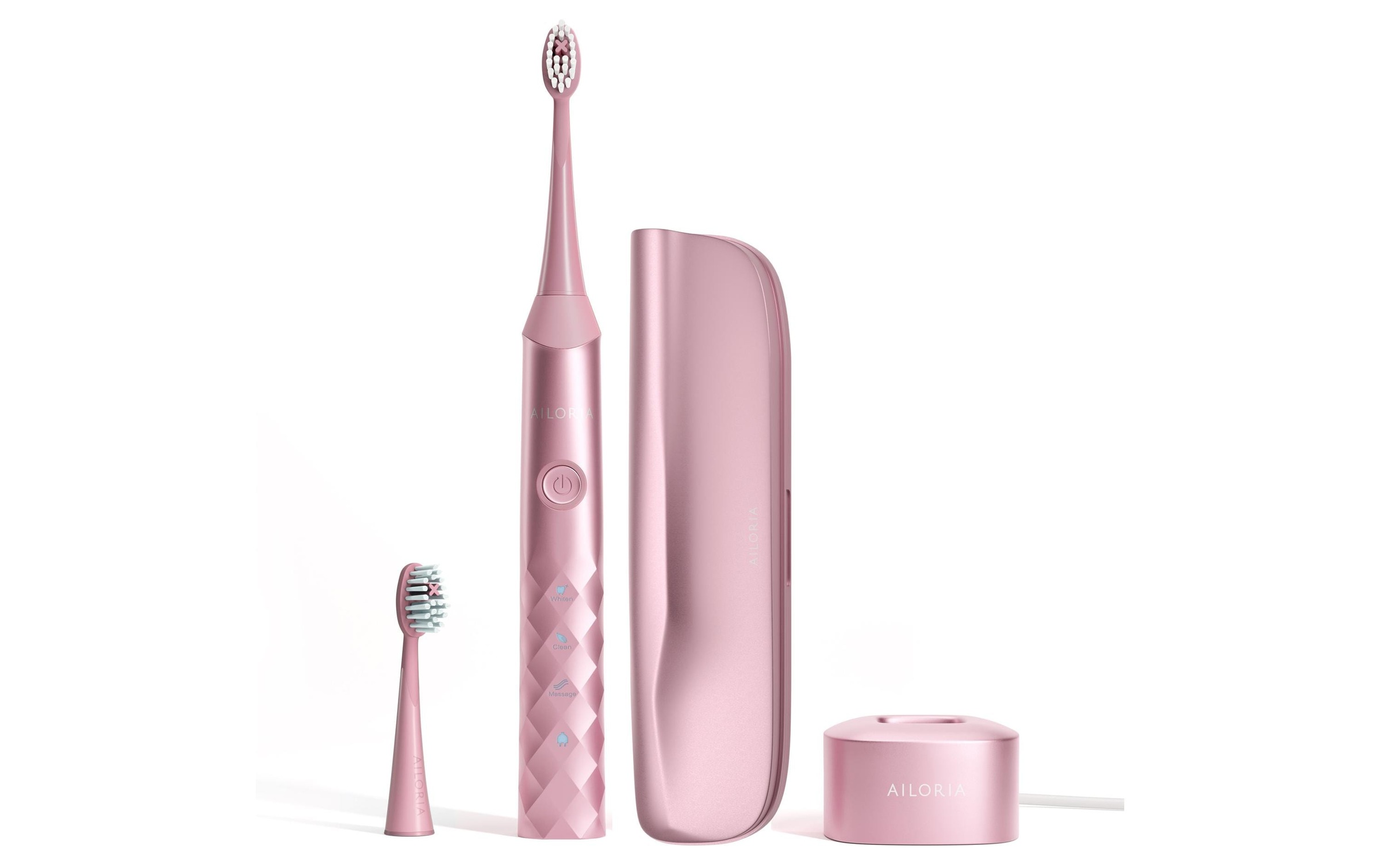 AILORIA »Schallzahnbürste Shine Bright Set« Brosse à dents sonique édition été avec étui