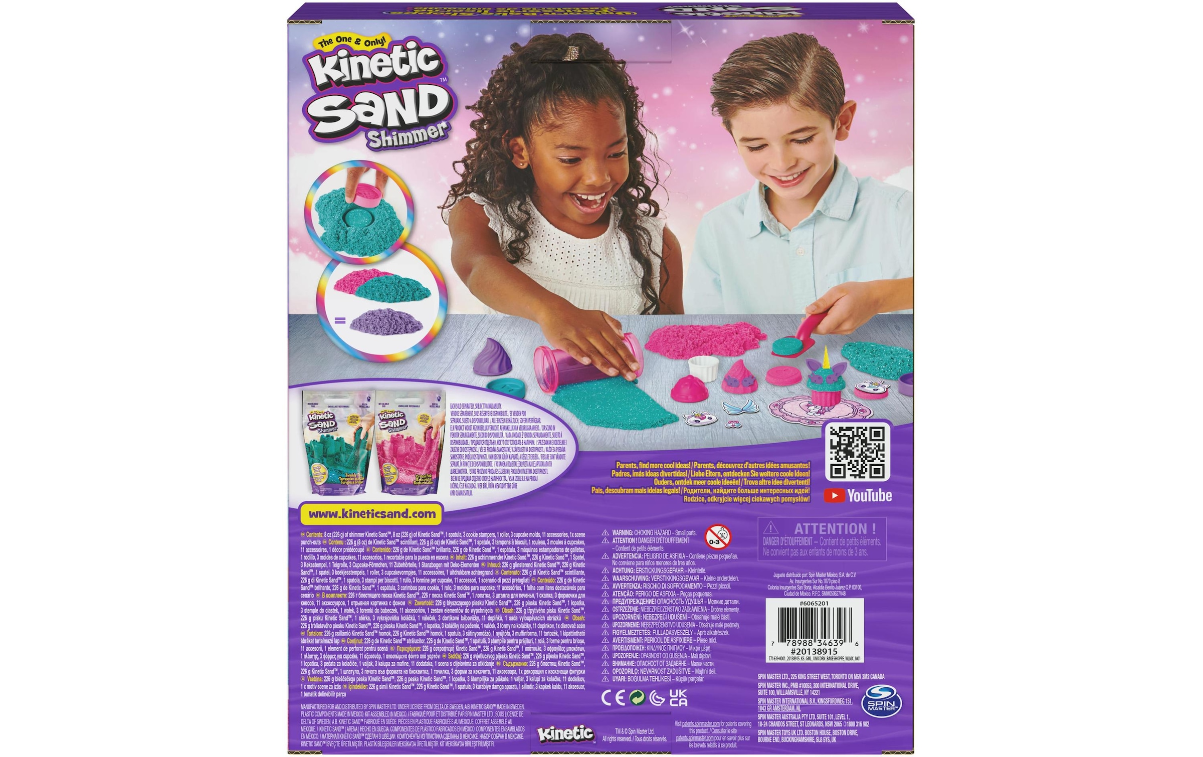 Spielwelt »Spinmaster Sand Kinetic Unicorn Bake Shoppe«