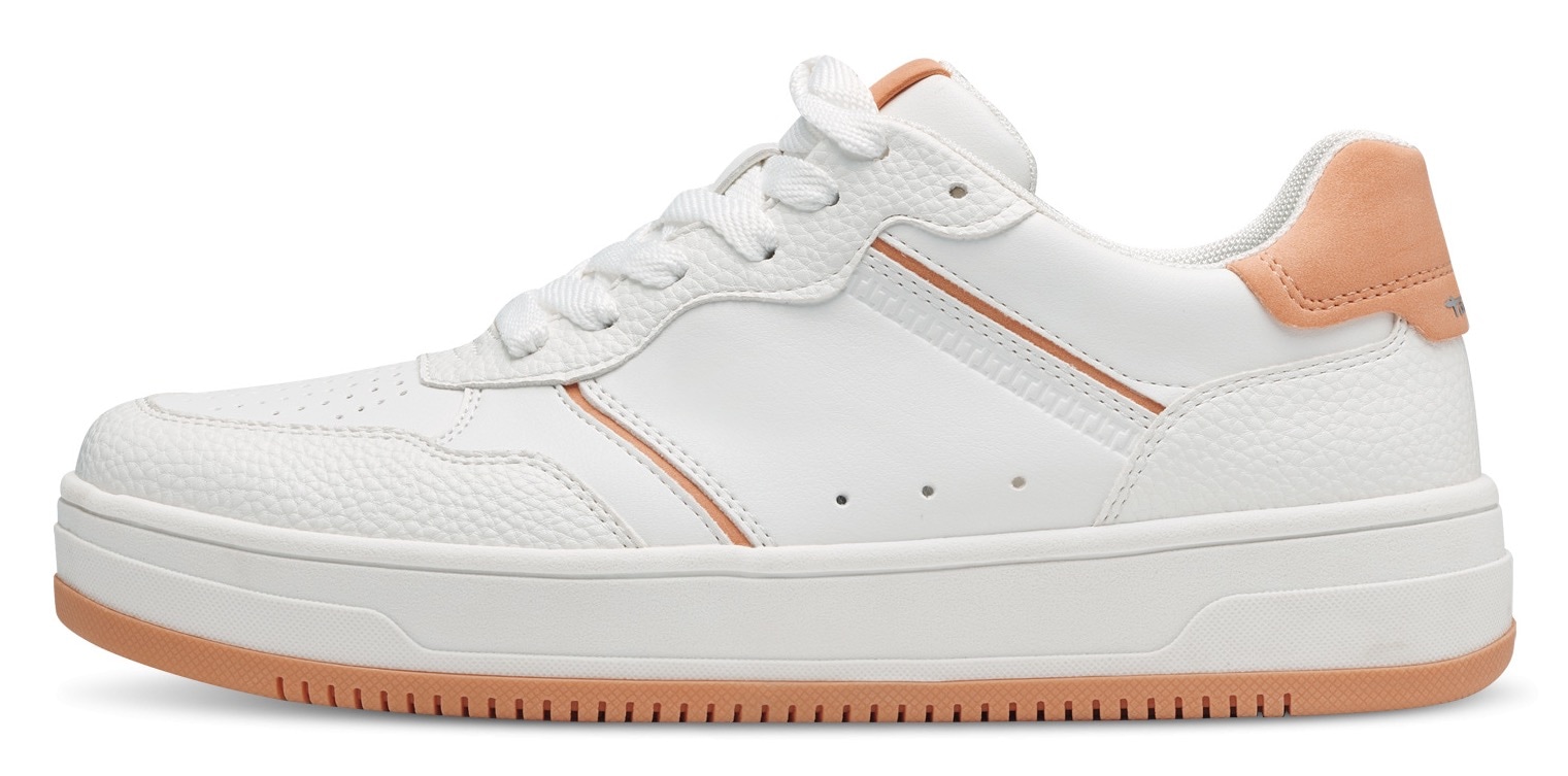 Tamaris Plateausneaker, mit Wechselfussbett, Freizeitschuh, Halbschuh, Schnürschuh