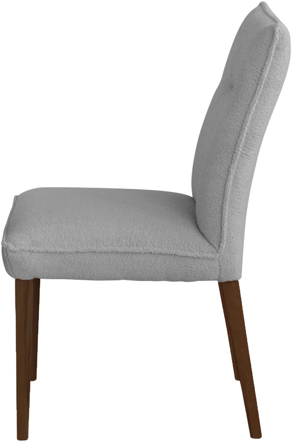 Home affaire 4-Fussstuhl »Atena«, (Set), 2 St., Luxus-Microfaser Teddyoptik, Gestell aus Massivholz Buche, Bezug Teddyoptik
