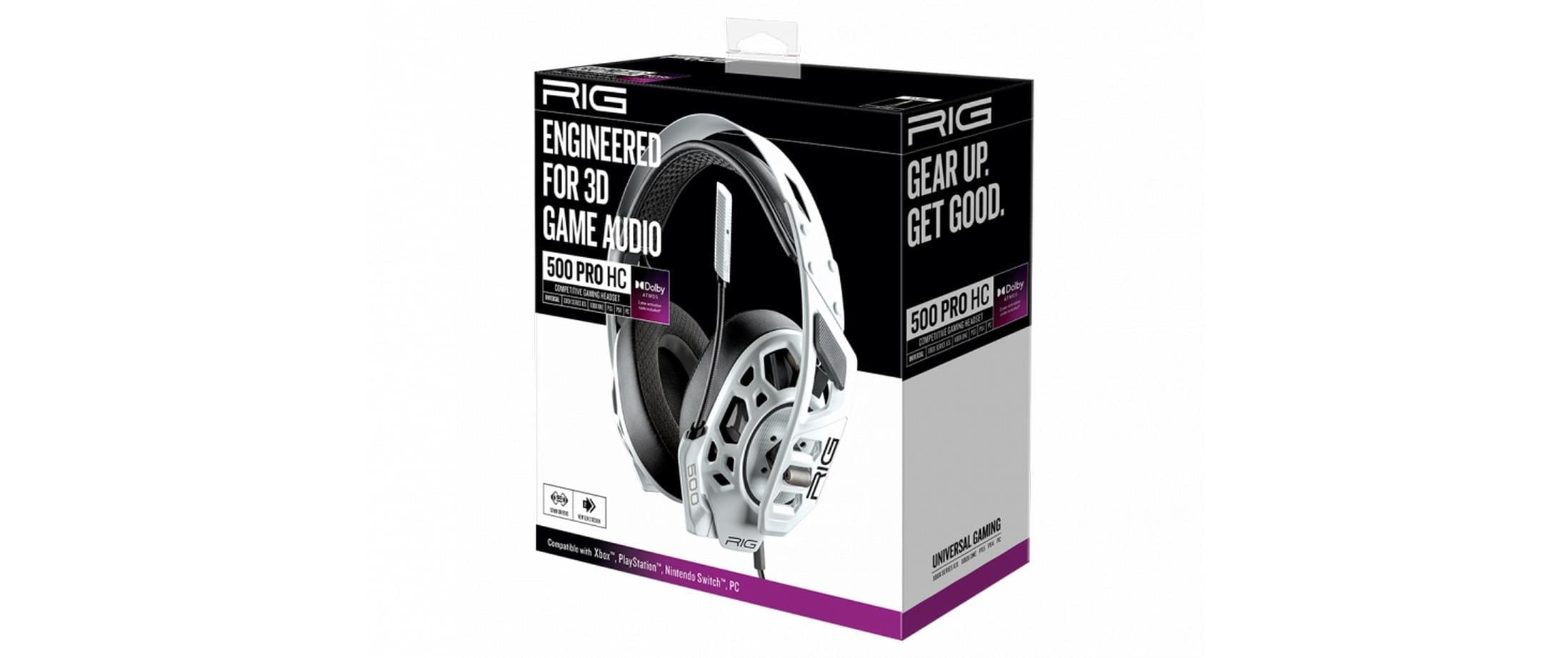 nacon Headset »RIG 500 PRO HC GEN2 Weiss«