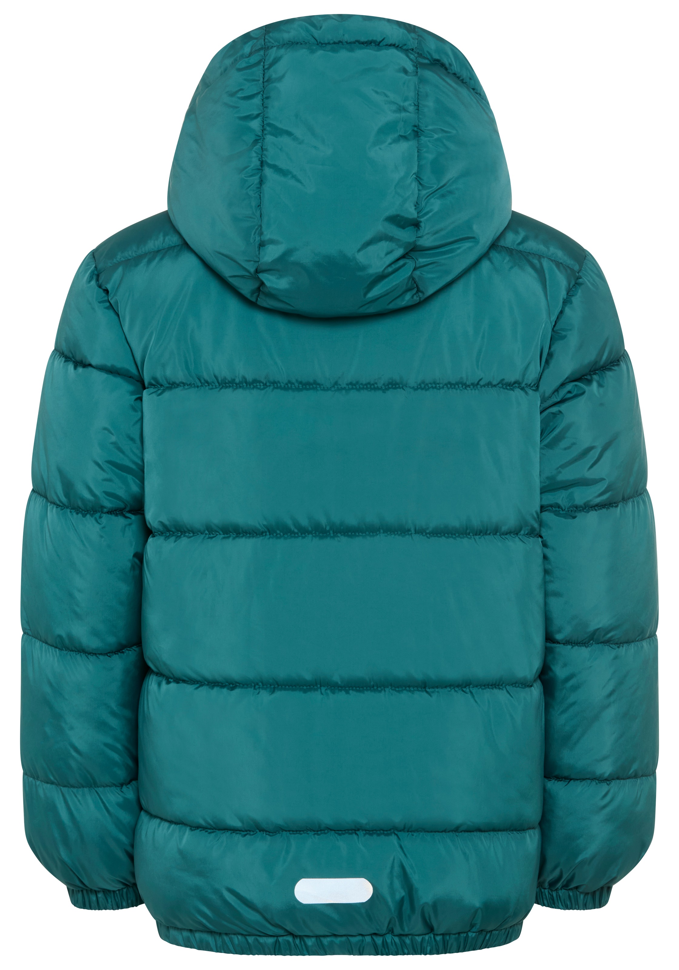 KangaROOS »warme Outdoor Steppjacke mit KangaROOS Print« avec capuche Veste chaude d'hiver avec logo réfléchissant imprimé