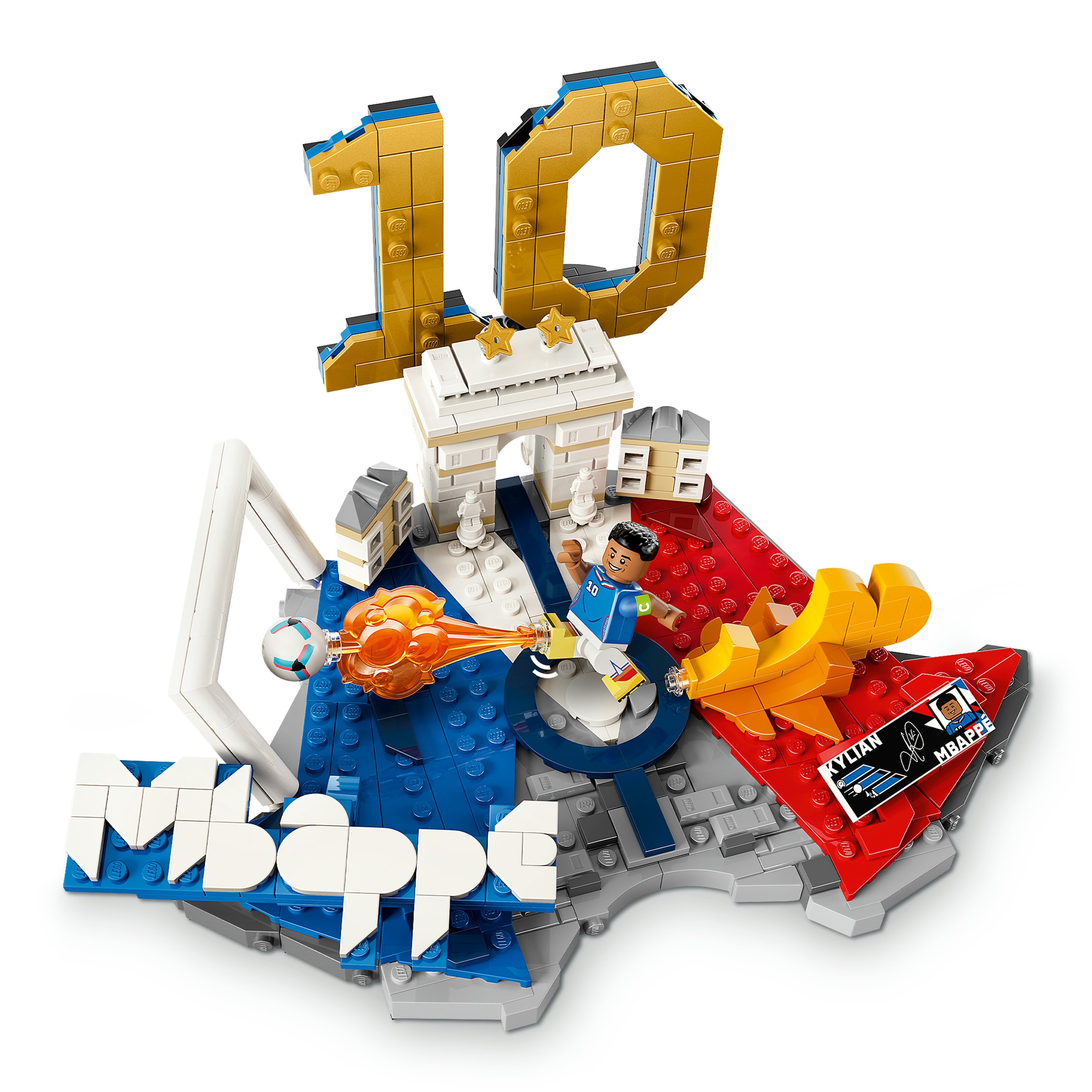 LEGO® Pions de construction »Kylian Mbappé – Fussball-Highlights (43013), LEGO Editions Football«