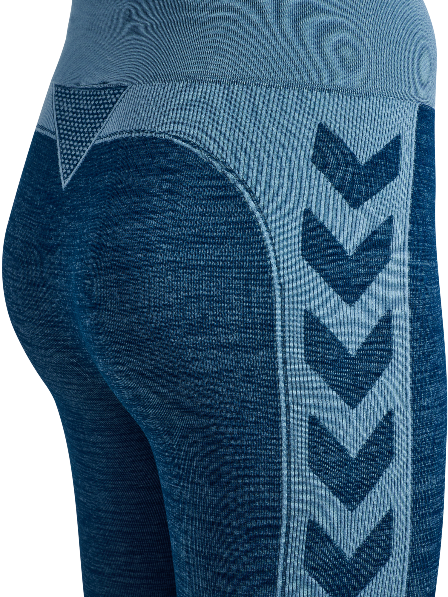 hummel Leggings »HMLCLEA SEAMLESS MID WAIST TIGHTS«  dehnbarer Stoff, mit Mesh-Belüftung, feuchtigkeitsableitend