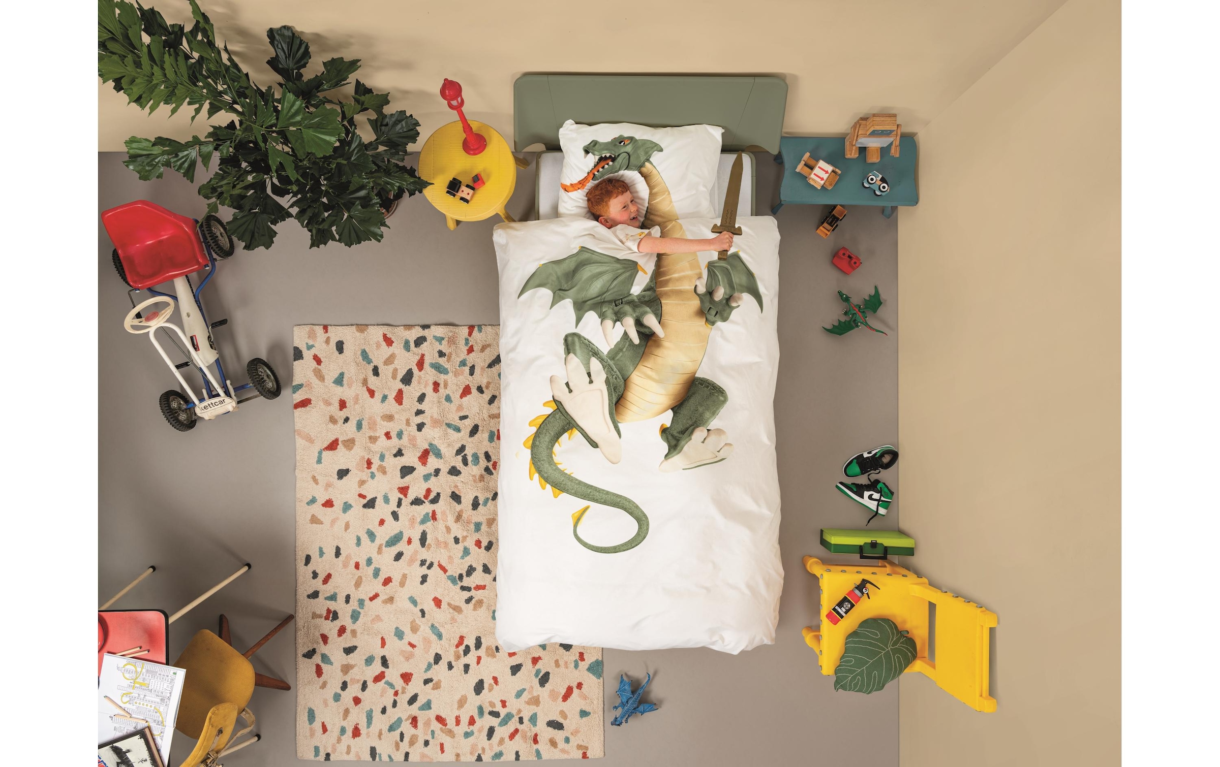 Snurk Kinderbettwäsche »Dragon Bettwäschegarnitur«