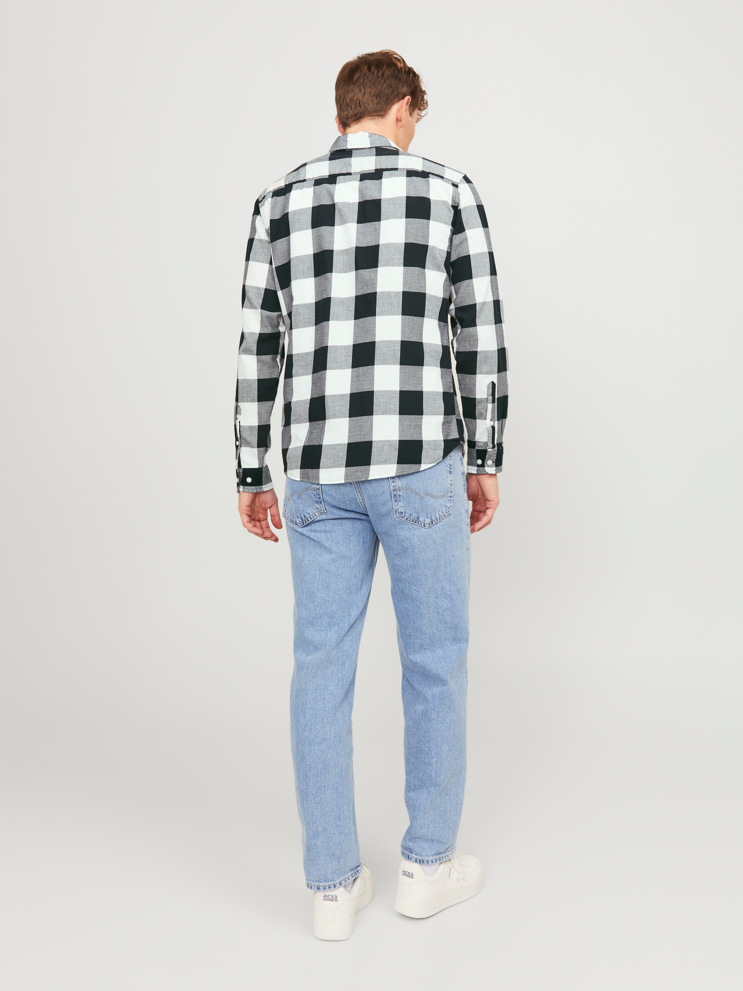 Jack & Jones Chemise à carreaux »JJ JJEGINGHAM TWILL SHIRT L/«