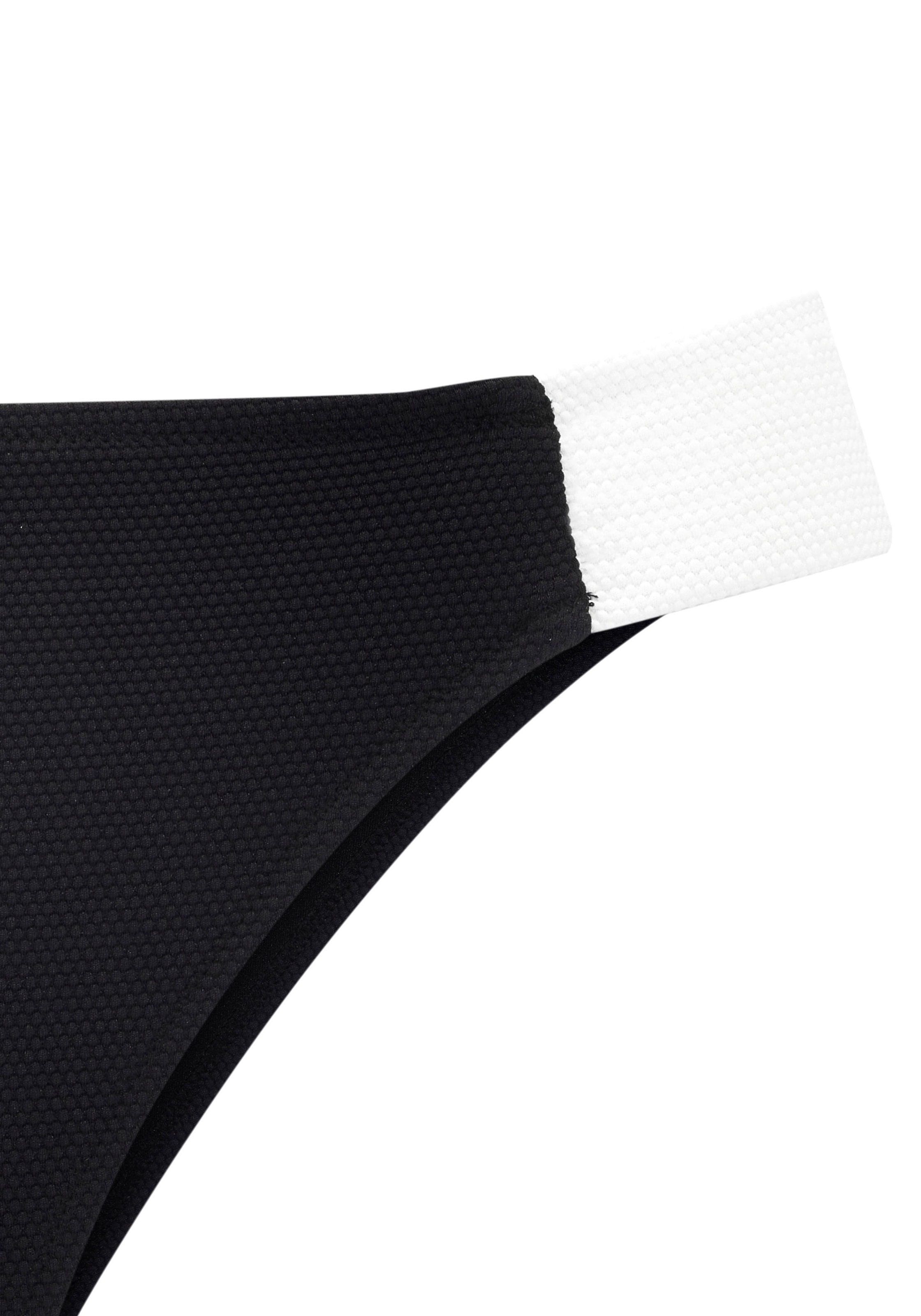 LASCANA Bikini-Hose »Chic« aus eleganter Strukturware