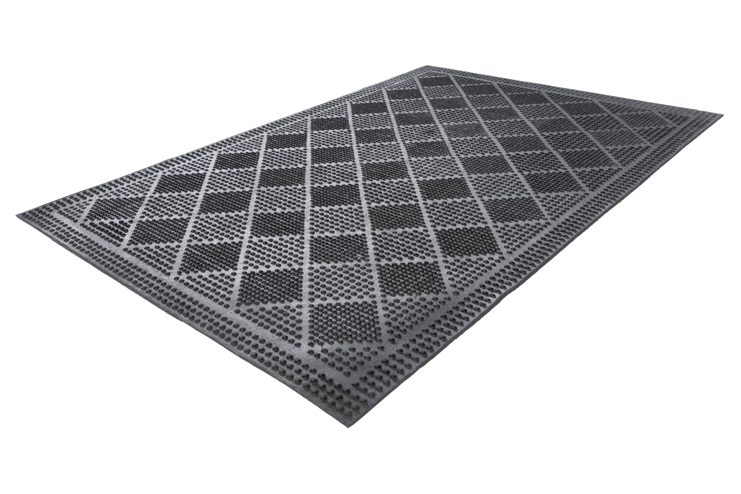 Kayoom Tapis de sol »Elegant Entry 125« Rectangulaire 6 mm Höhe Türmatte, Gummi, Eingang