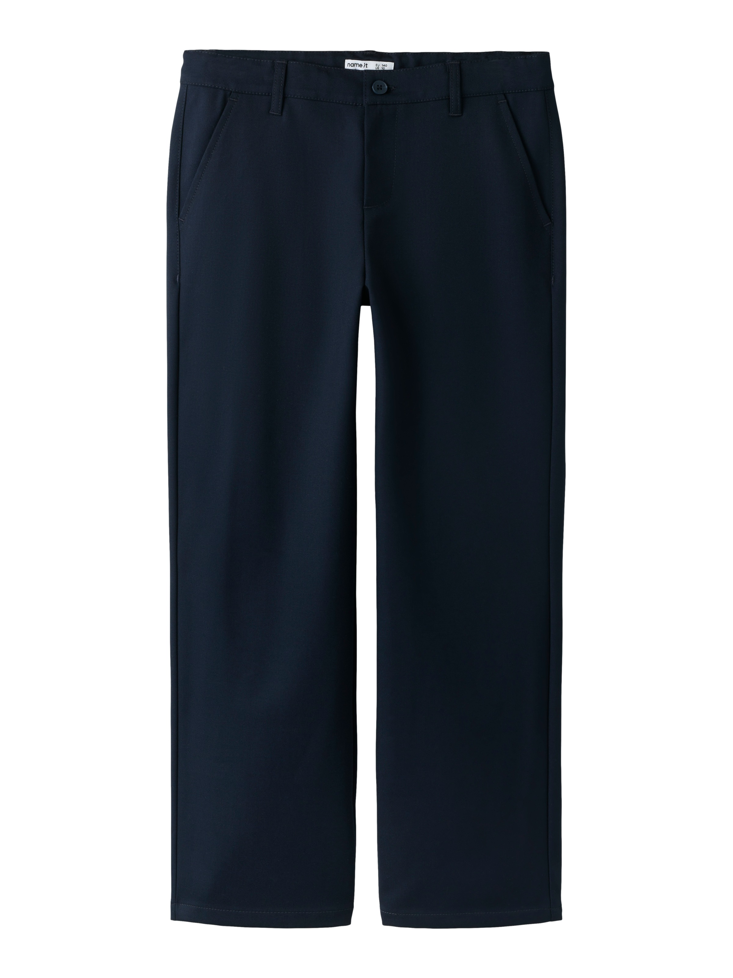 Name It Anzughose »NKMROVAMEL PANT NOOS«  Materialmix, regular fit, innen verstellbarer Bund