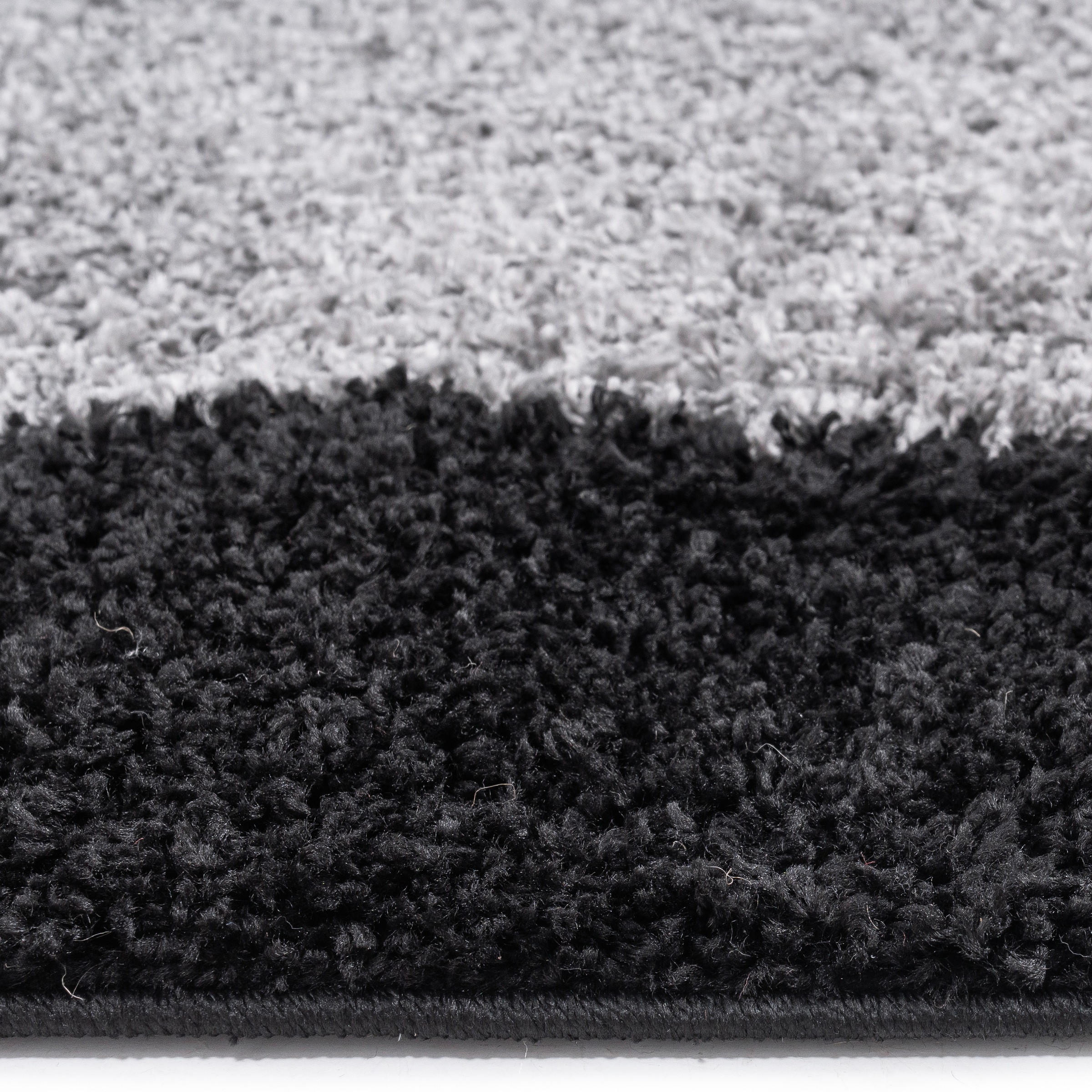 GOODproduct Hochflor-Teppich »Liams« rechteckig 30 mm Höhe mit Bordüre, besonders weich und kuschelig, Wohnzimmer, Schlafzimmer