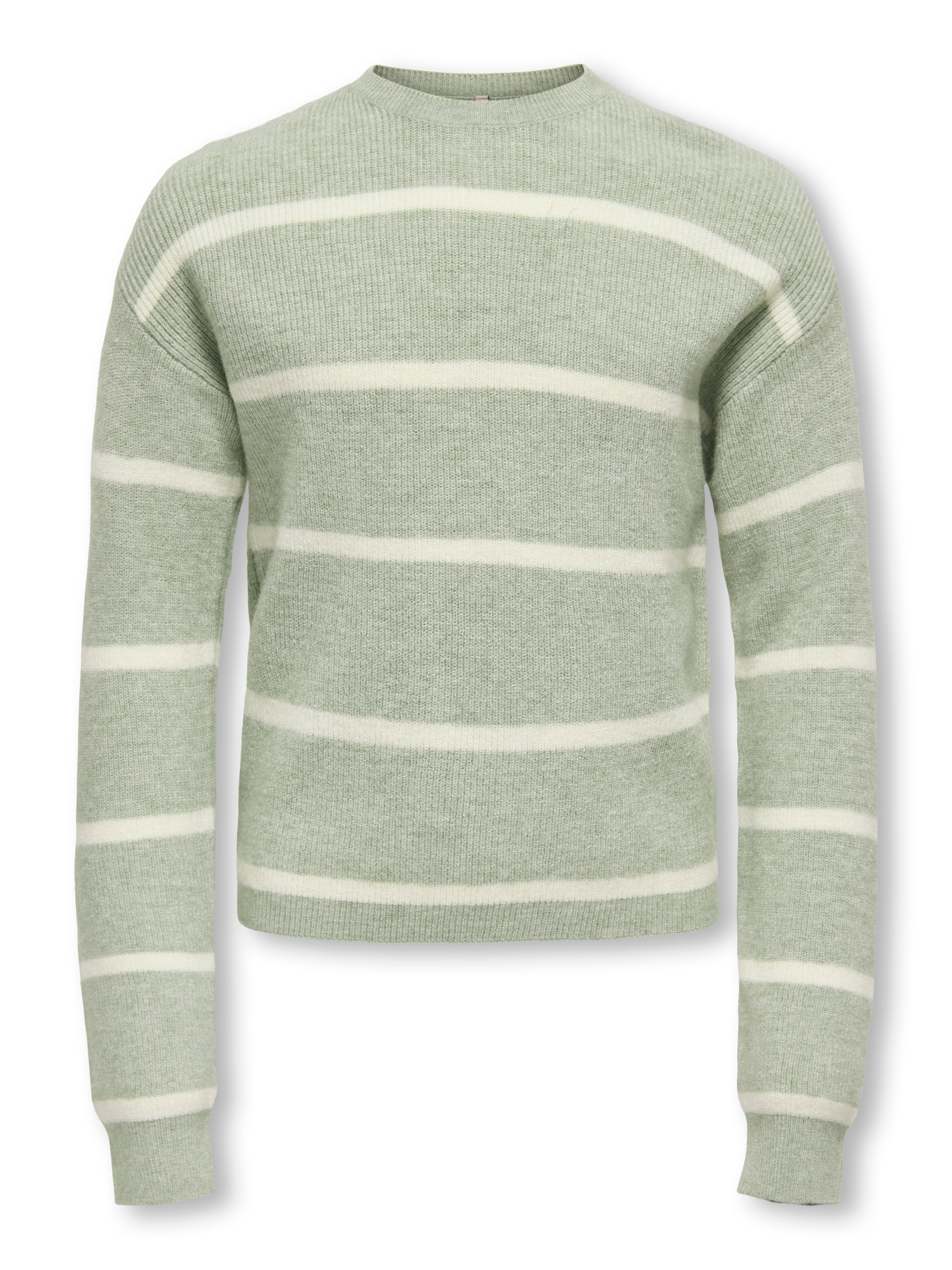 KIDS ONLY Pull en tricot »KOGFRANCA SHORT L/S STRIPE KNT NOOS« mélange viscose, coupe ample