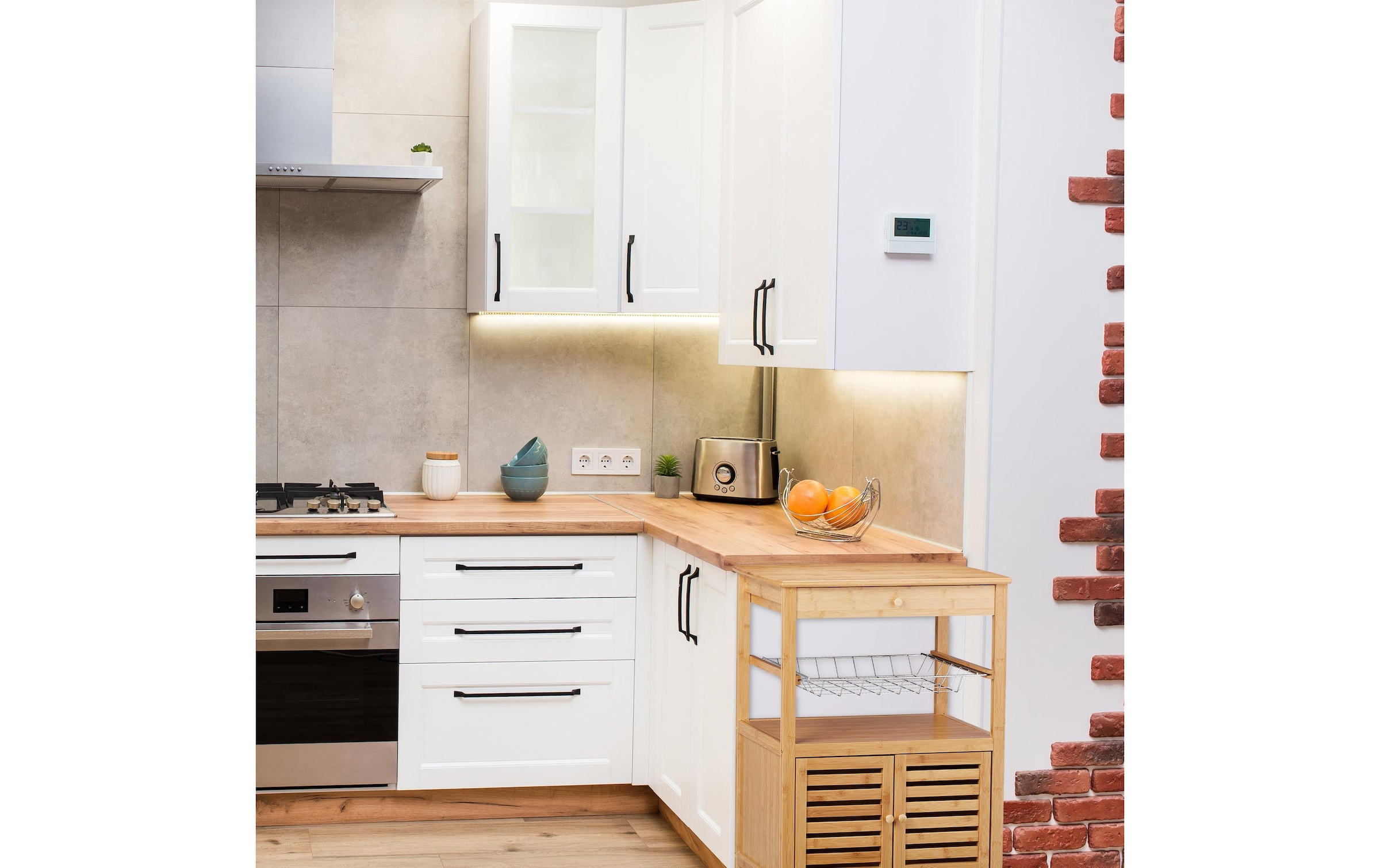 relaxdays Chariot de cuisine »82 x 59.5 x 35 cm«