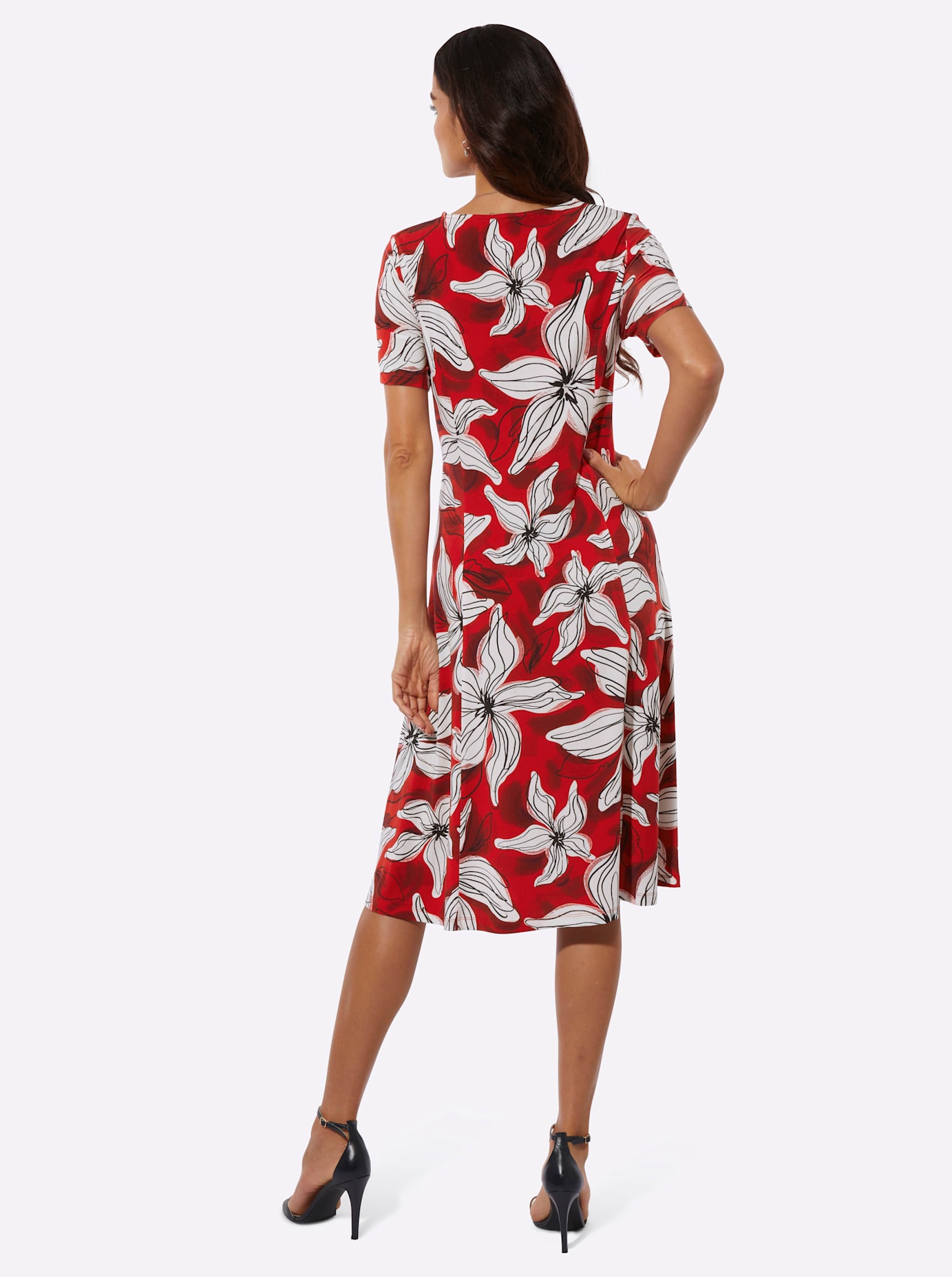 creation L Robe en jersey »Lyocell-Kleid«