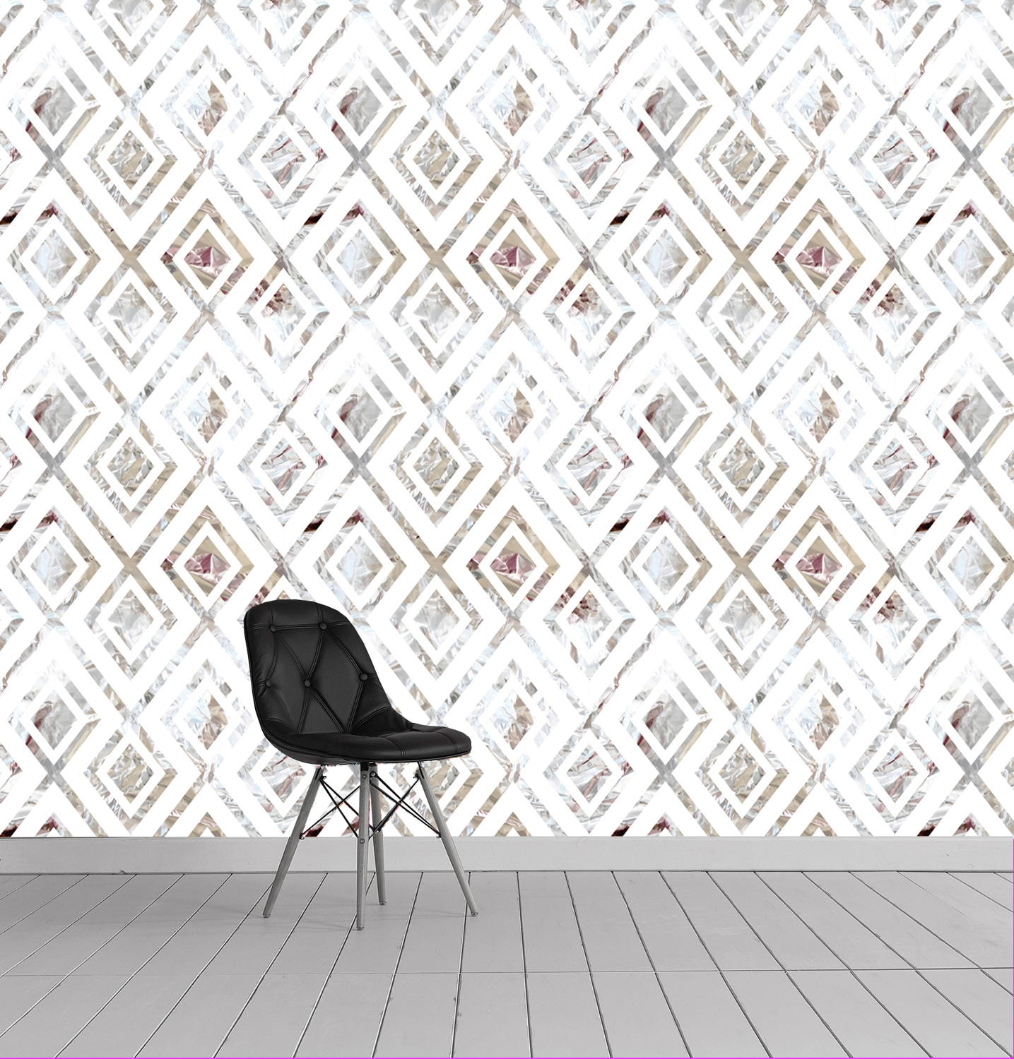 queence Vinyltapete »Rolando« Farbverlauf | abstrakt | bedruckt | gemustert glatt 90x250cm, selbstklebend, kinderleichte Anbringung, , Sticker