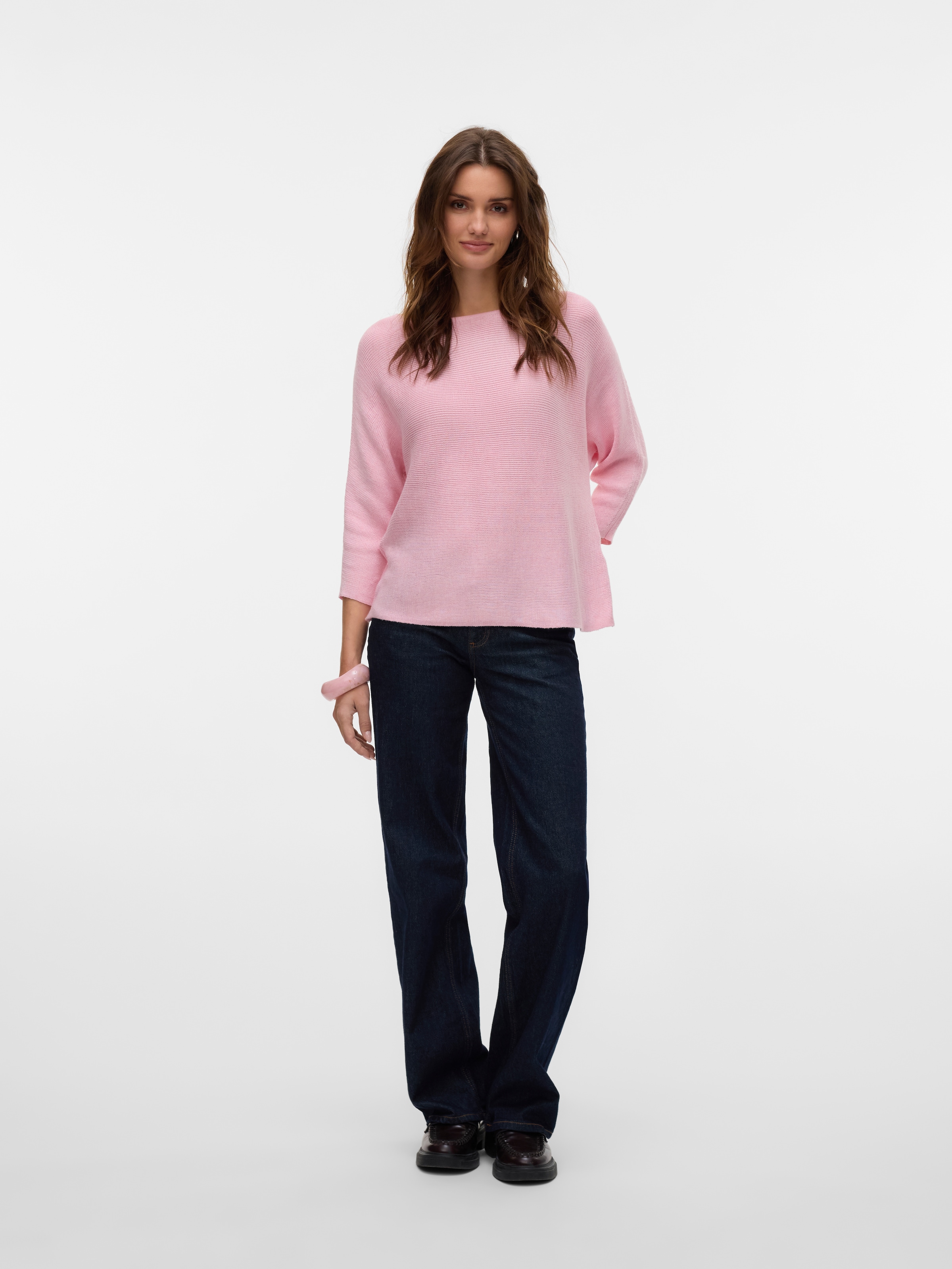 Vero Moda 3/4 Arm-Pullover »VMNORA 3/4 BOATNECK BLOUSE NOOS«