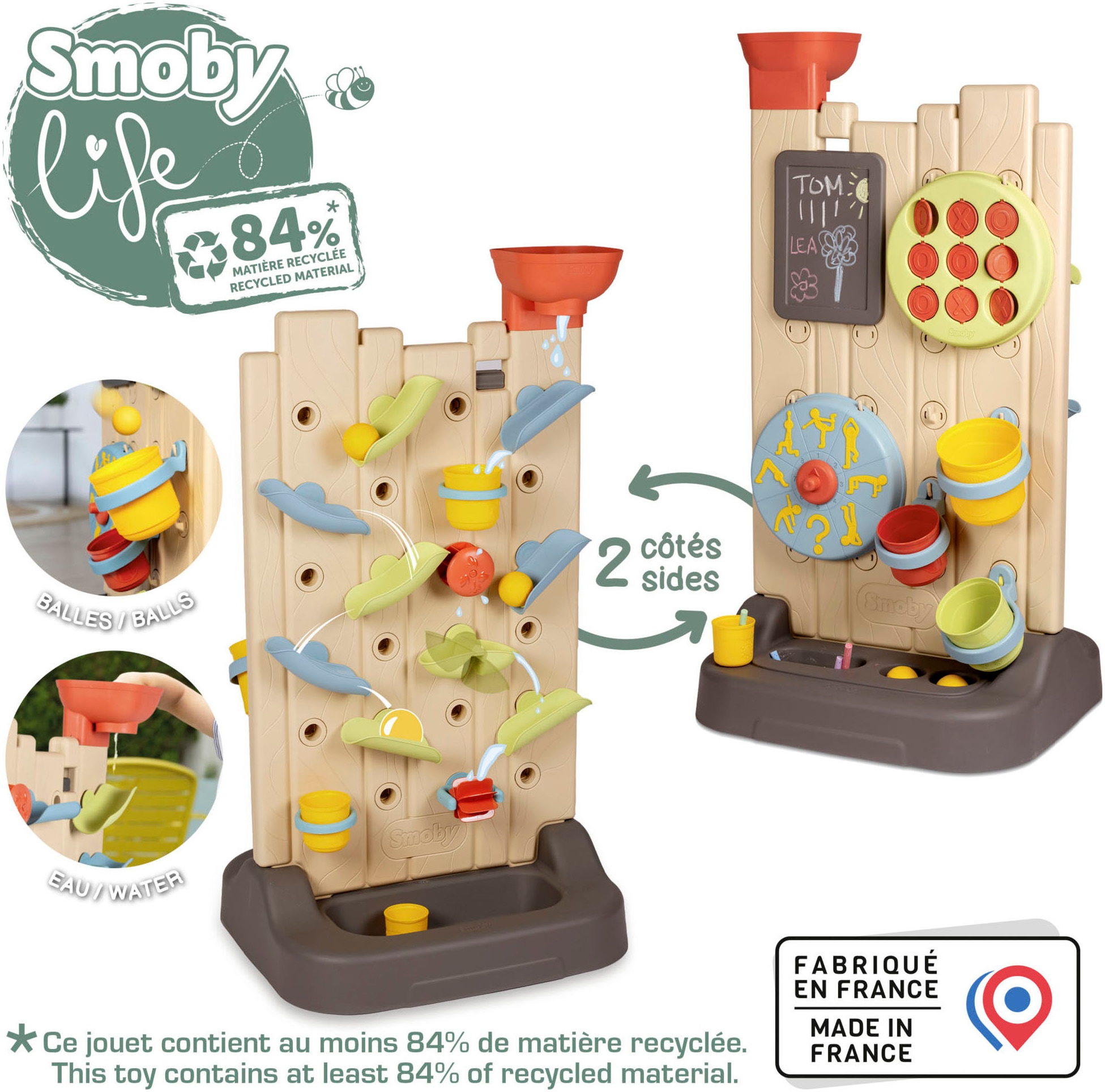 Smoby Spielcenter »Smoby Life, Activity Wall 6-in-1« Made in Europe