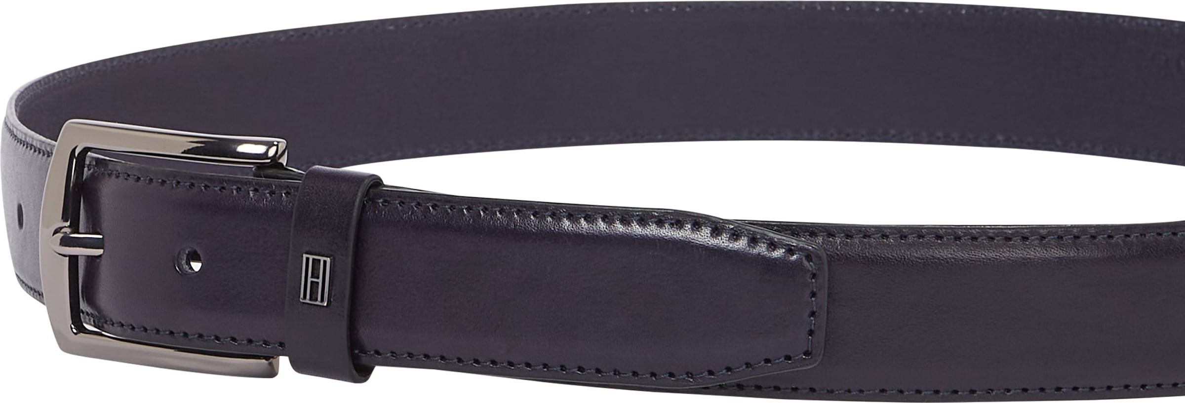 Tommy Hilfiger Ledergürtel »DENTON ELEVATED 3.5«, Grössenverstellbar