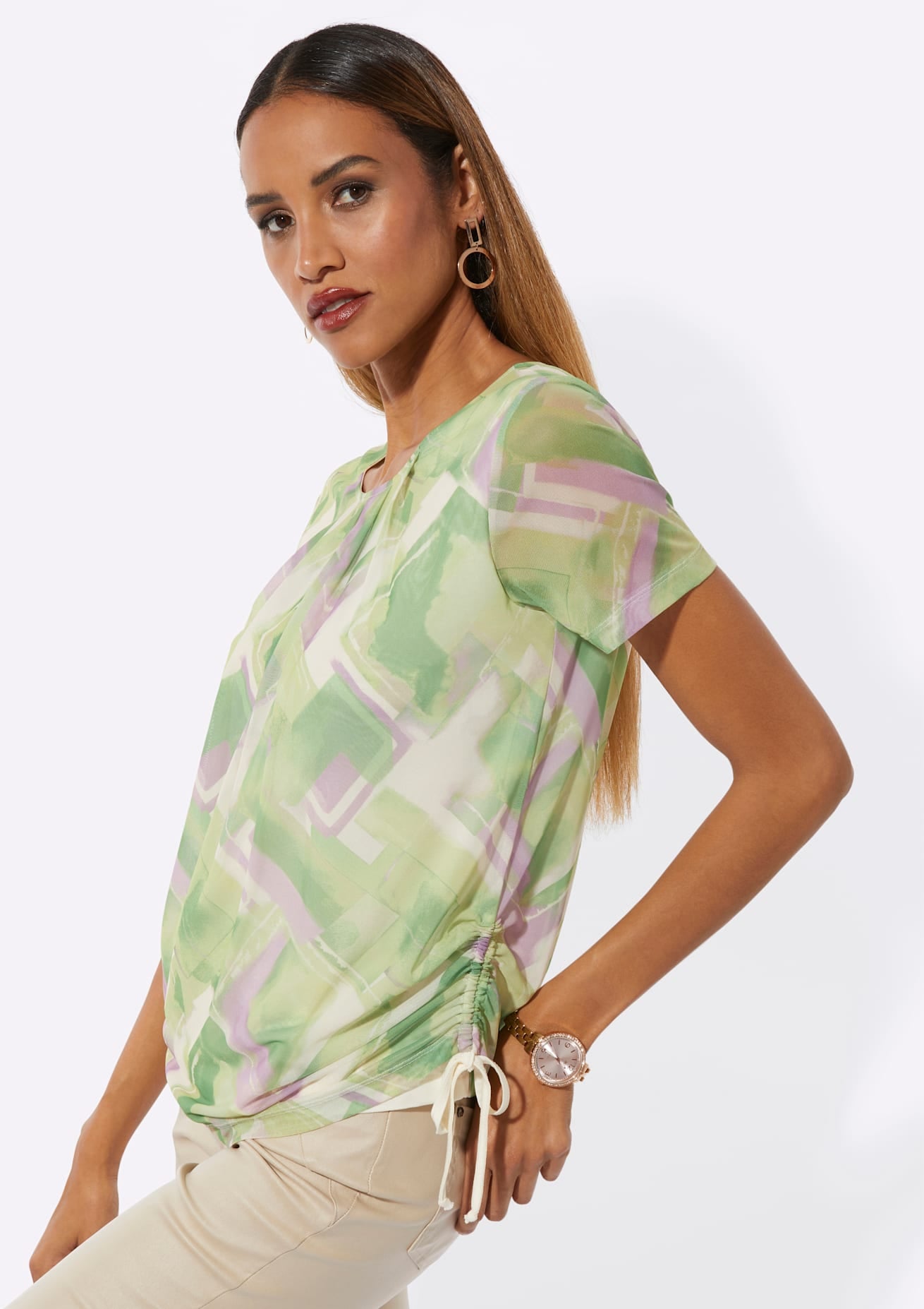 creation L Shirt à col rond »Shirt«, 1 pièces
