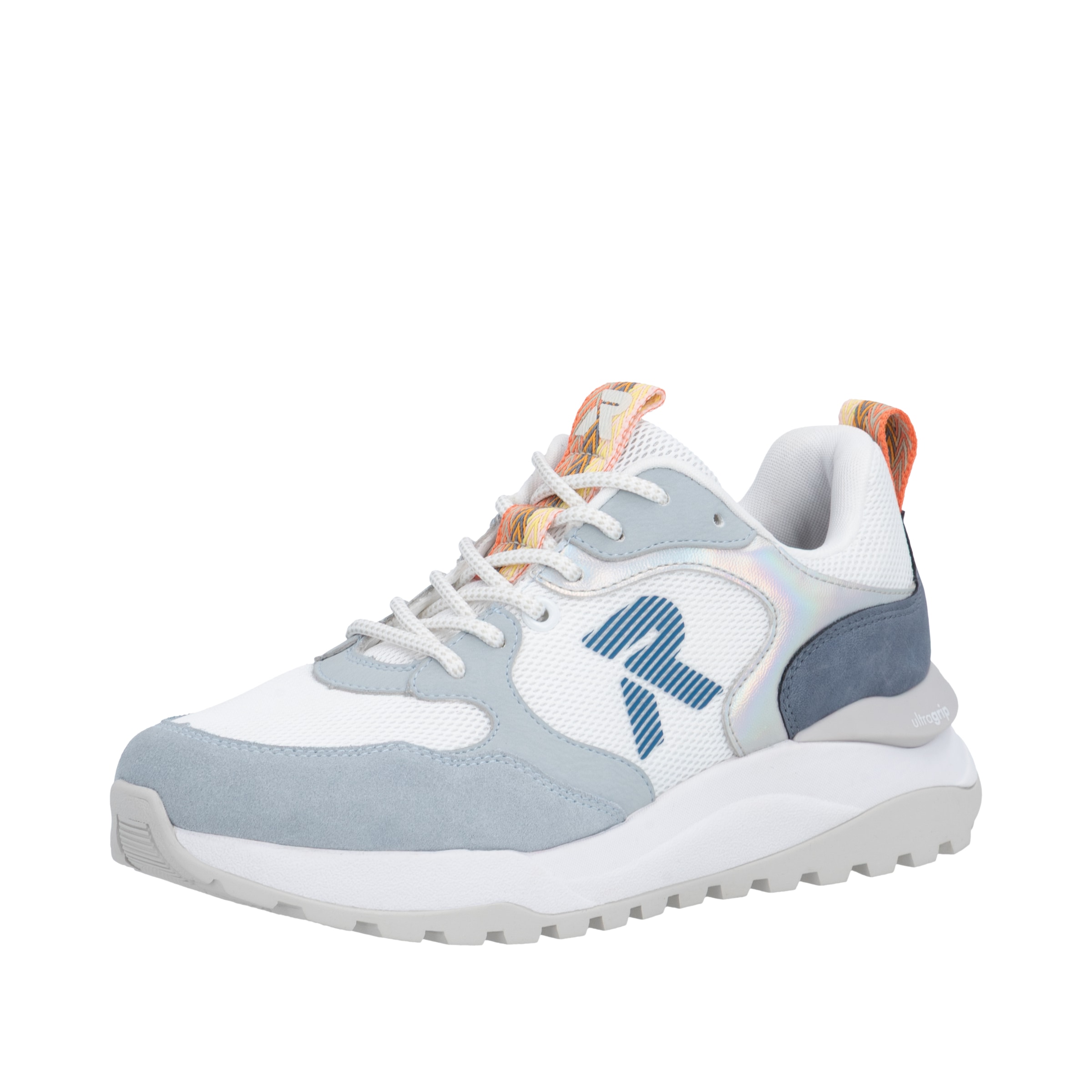 Image of Rieker Keilsneaker Schnürschuh, Freizeitsneaker, Halbschuh mit gepolstertem Schaftrand