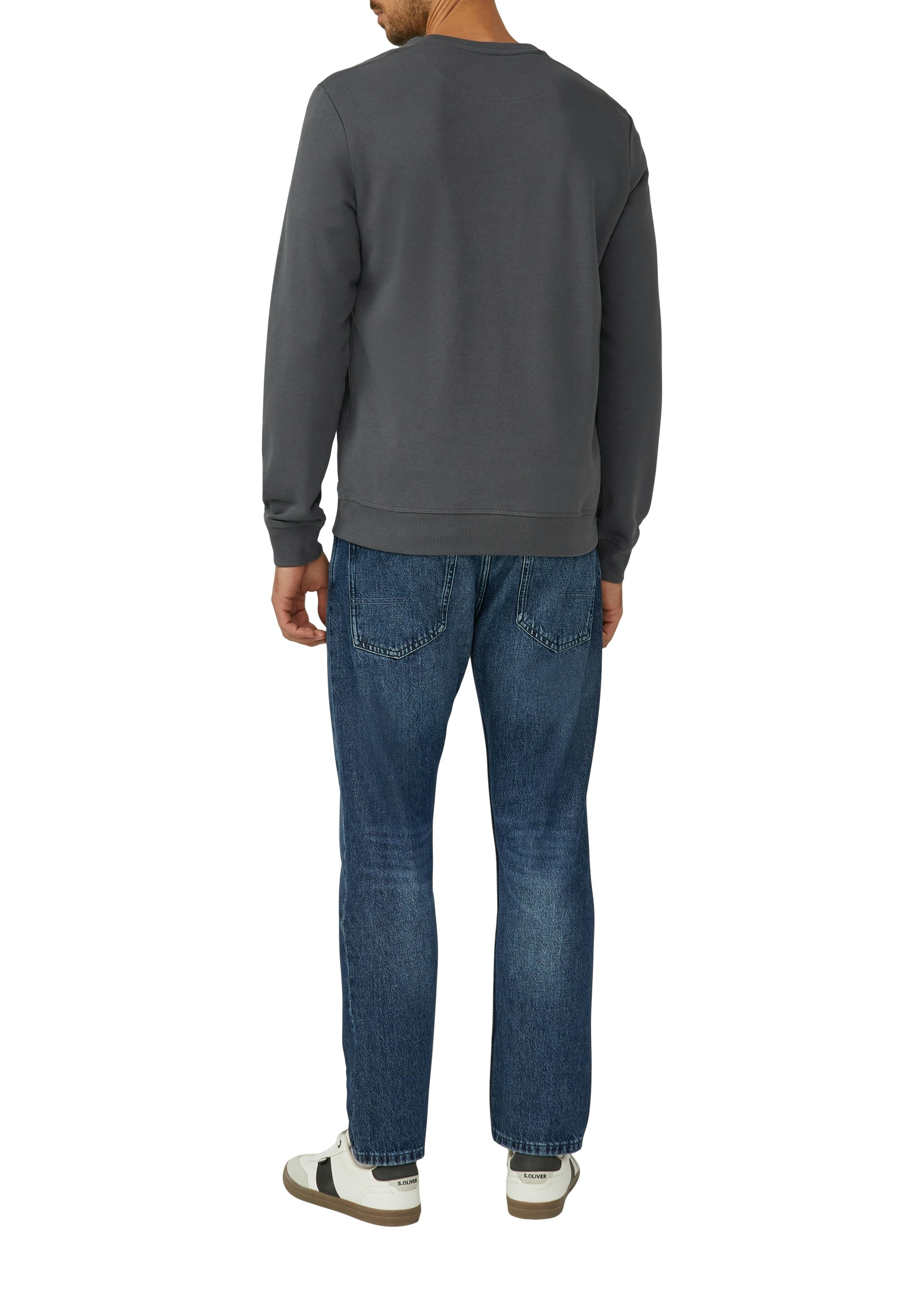 s.Oliver Sweat-shirt , avec broderie logo
