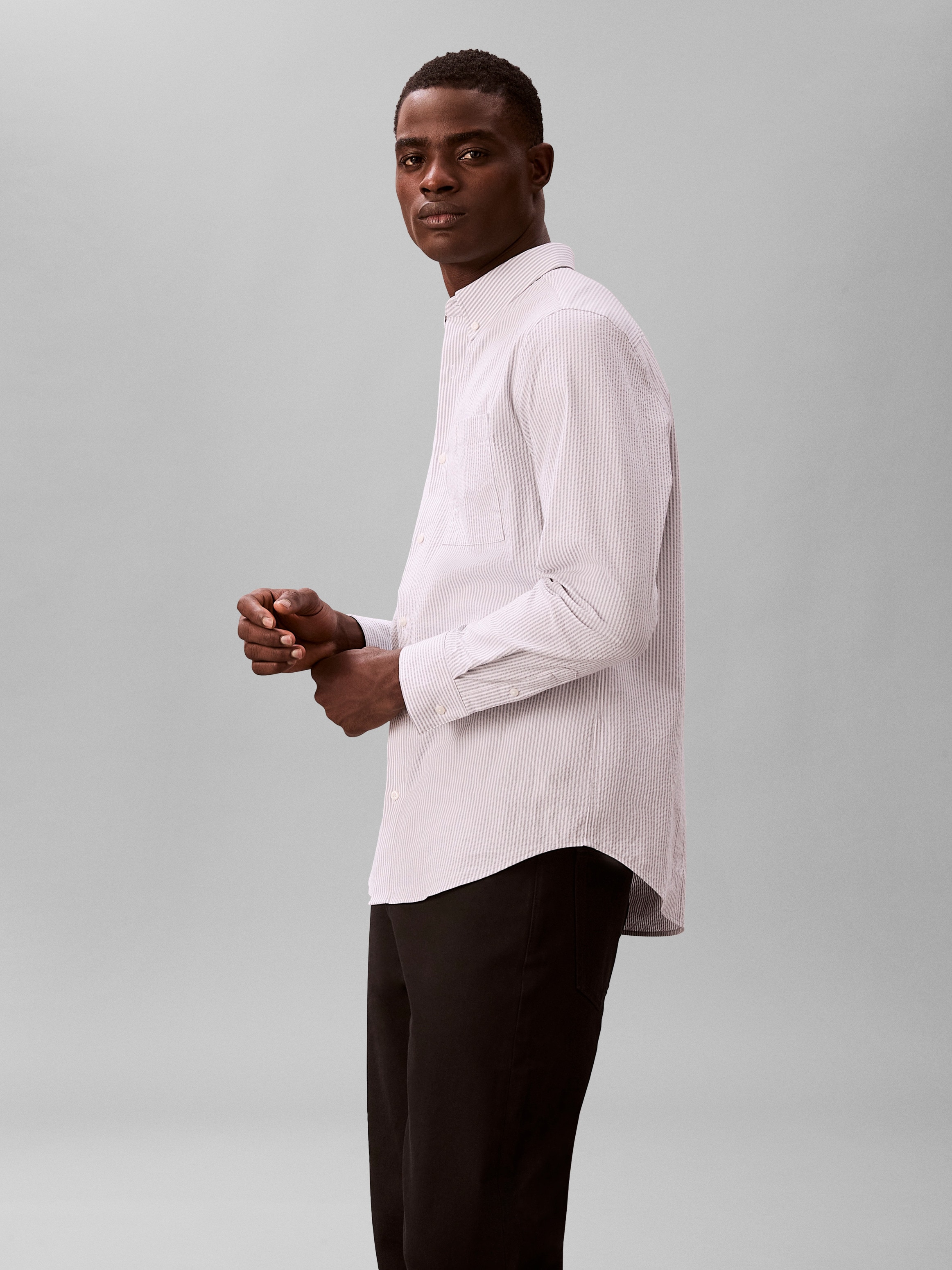 Calvin Klein Jeans Jeans droit Coupe régulière avec poches