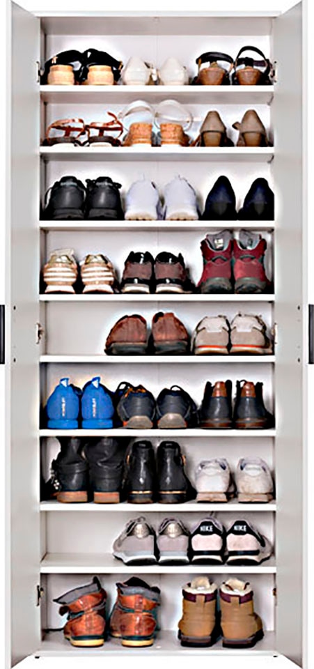 Procontour Armoire à chaussures »Schrank Clara« hauteur 167 cm, avec étagères réglables en hauteur