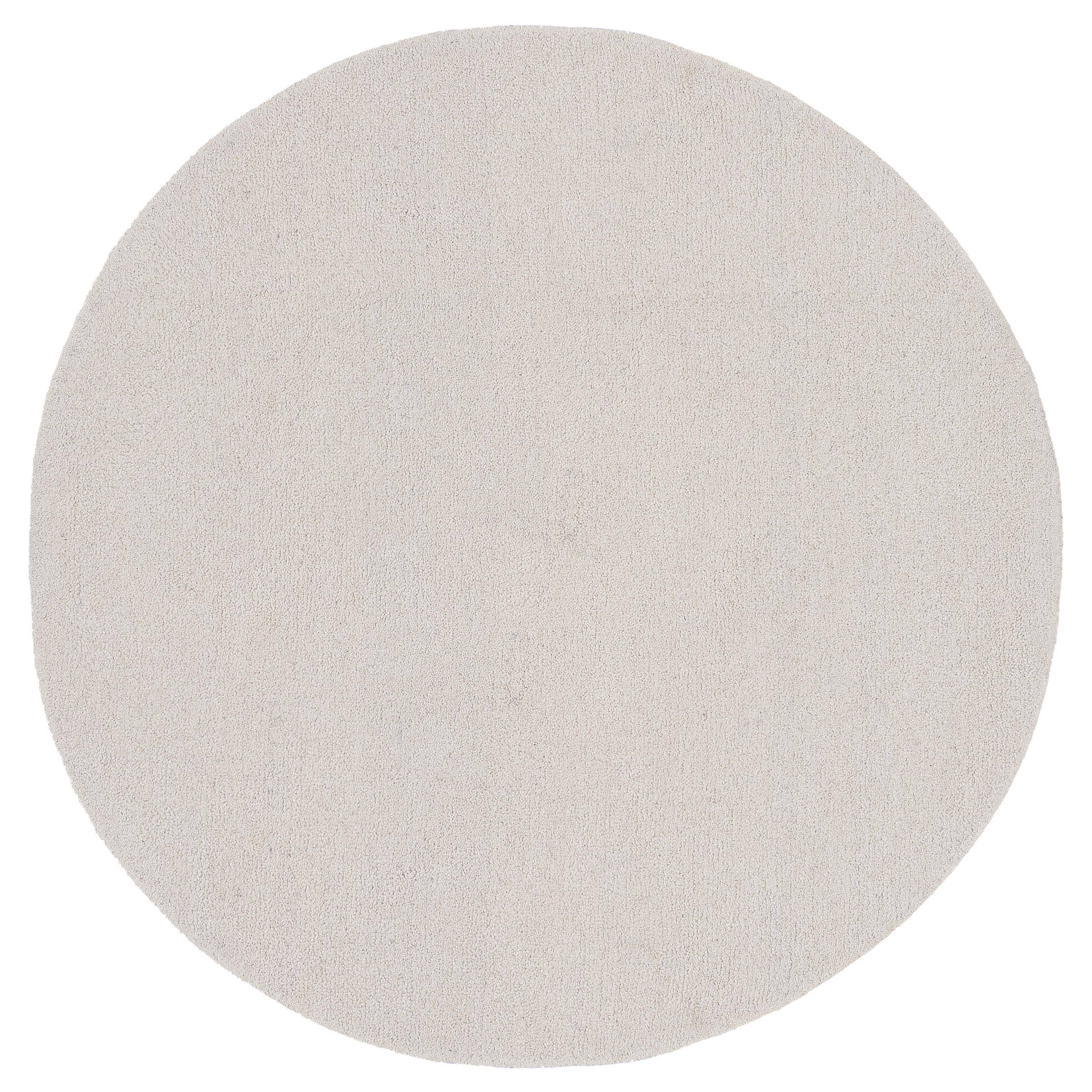 Image of THEKO Wollteppich "Royal Berber Uni" rund 18 mm Höhe Berber Optik, reine Wolle, ideal im Wohnzimmer & Schlafzimmer