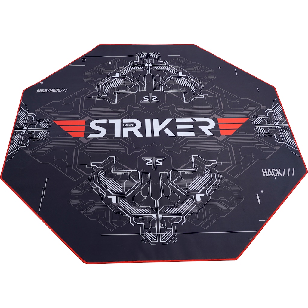 Hyrican Bodenschutzmatte »Hyrican Striker Gaming Stuhlunterlage/Bodenschutzmatte 1100x1100x2mm«