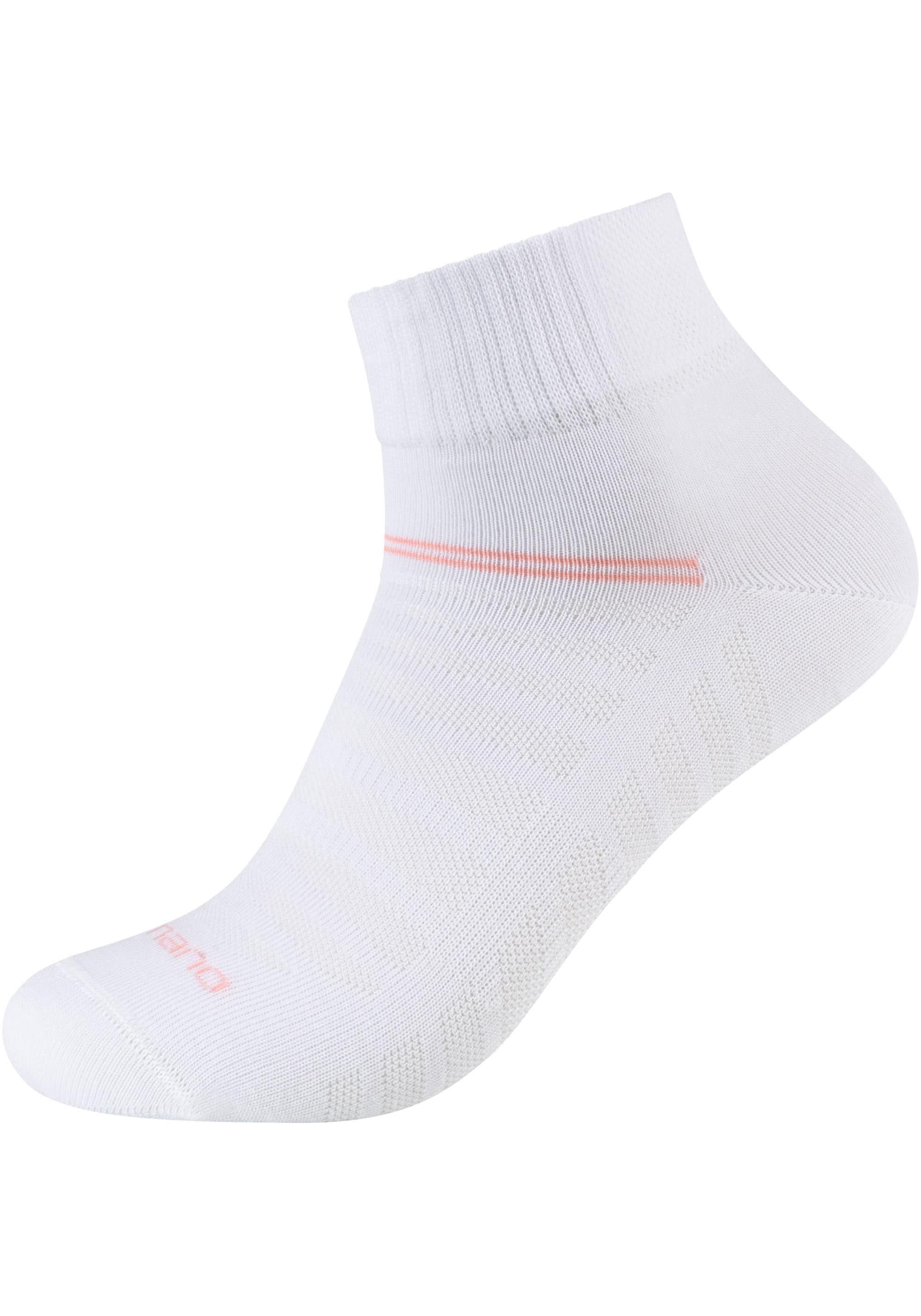 Camano Sneakersocken »mesh ventilation«, (10 Paar), Mesh-Belüftung: Optimales Fussklima bei jeder Aktivität