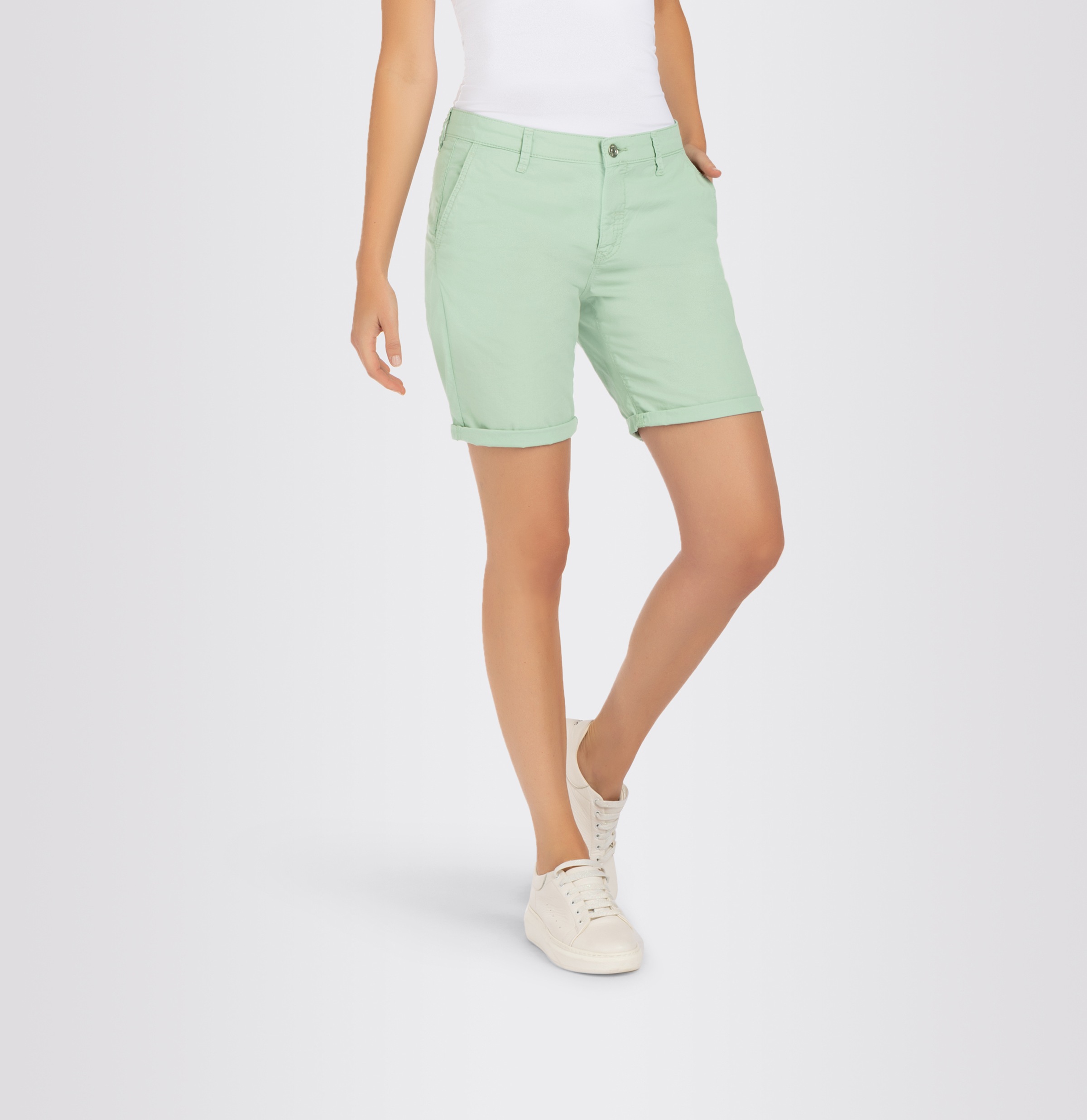 MAC Chinoshorts »Chino-Shorts«, Krempelbare Shorts