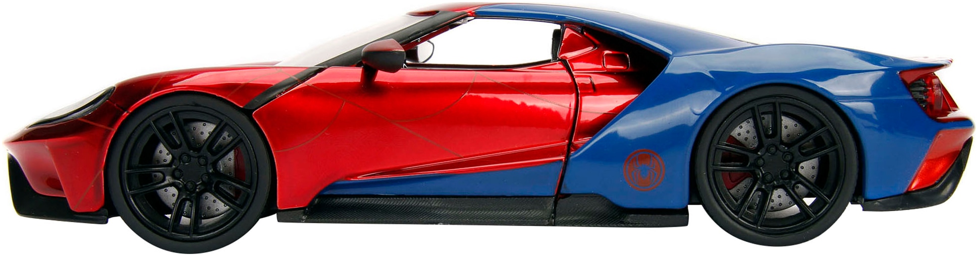 JADA Voiture-jouet »Marvel Spiderman 2017 Ford GT 1:24«