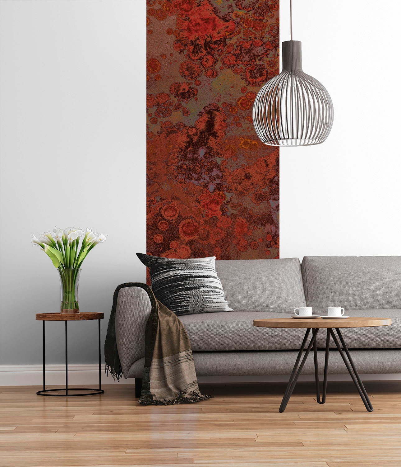Image of Komar Fototapete "Digitaldruck Vlies - Patina - Grösse 100 x 280 cm" bedruckt glatt Wohnzimmer, Schlafzimmer