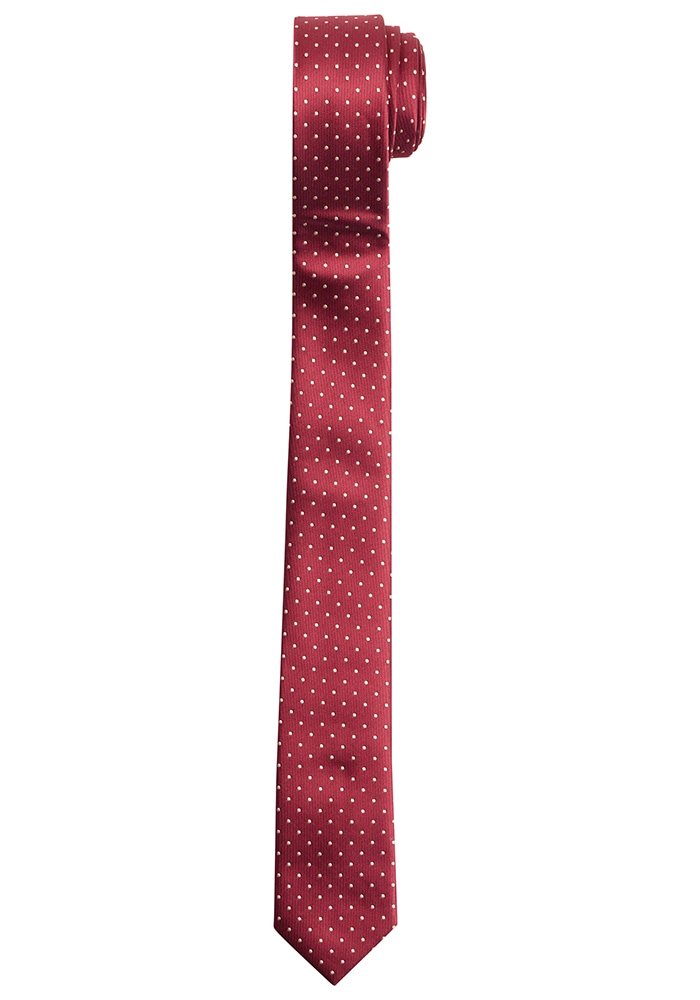 Man's World Krawatte »mit dezenten Kontrastpunkten« Breite 6 cm mit klassischer Länge 150cm