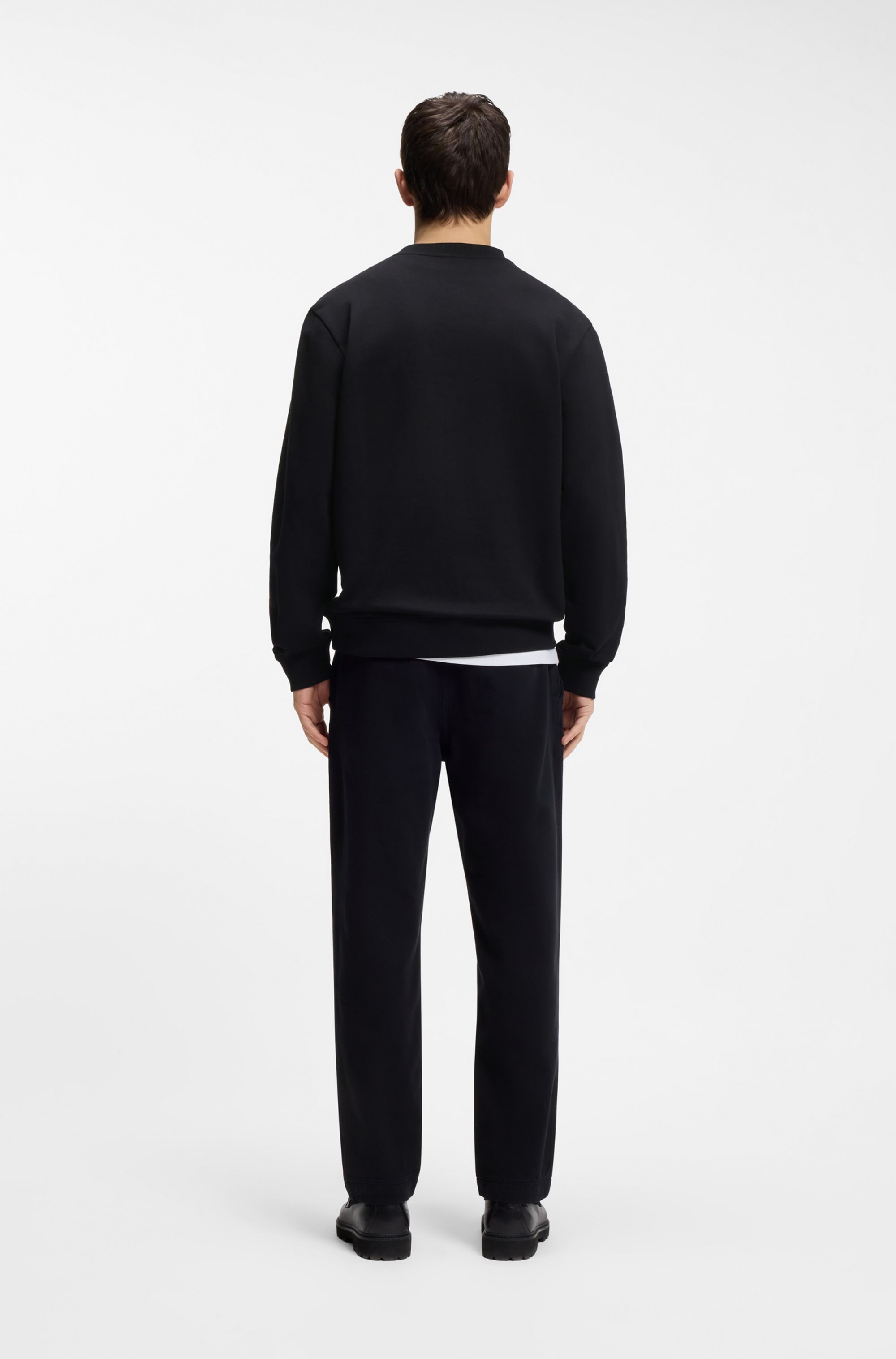 HUGO Sweatshirt »Duragol«, Rundhalsausschnitt, Regular Fit, grosser Logo-Druck
