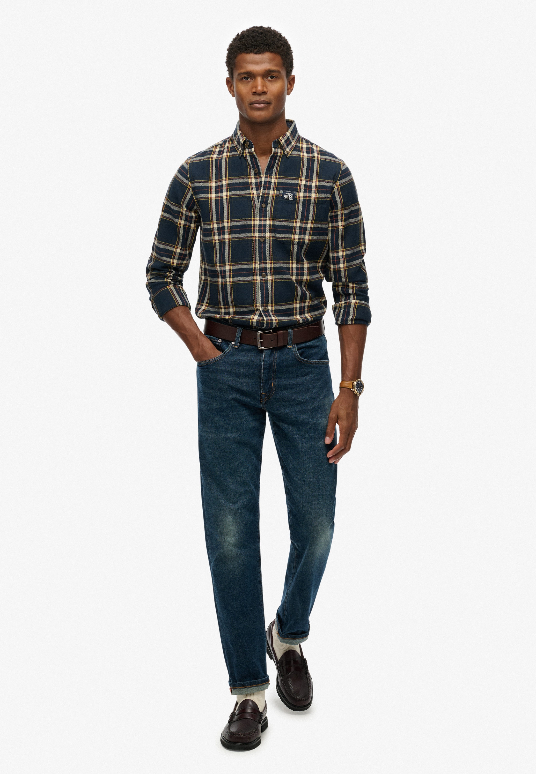 Superdry Chemise à manches longues »L/S COTTON LUMBERJACK SHIRT«
