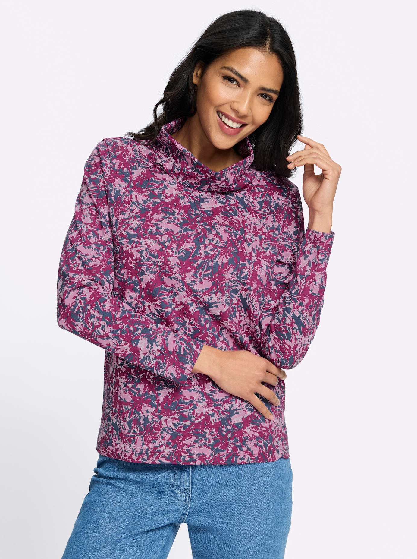 Classic Basics Stehkragenshirt »Stehkragen-Shirt« 1