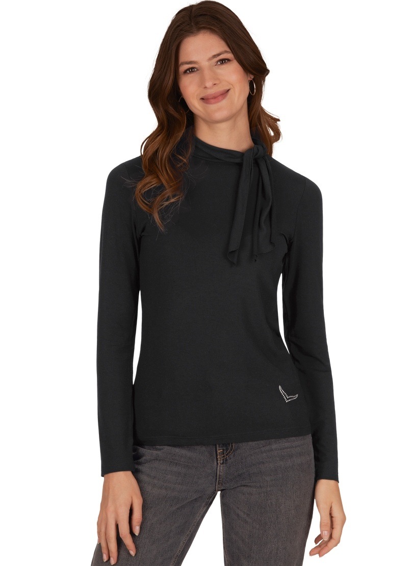 Image of Trigema Langarmshirt, mit modischem Stehkragen bei Ackermann Versand Schweiz